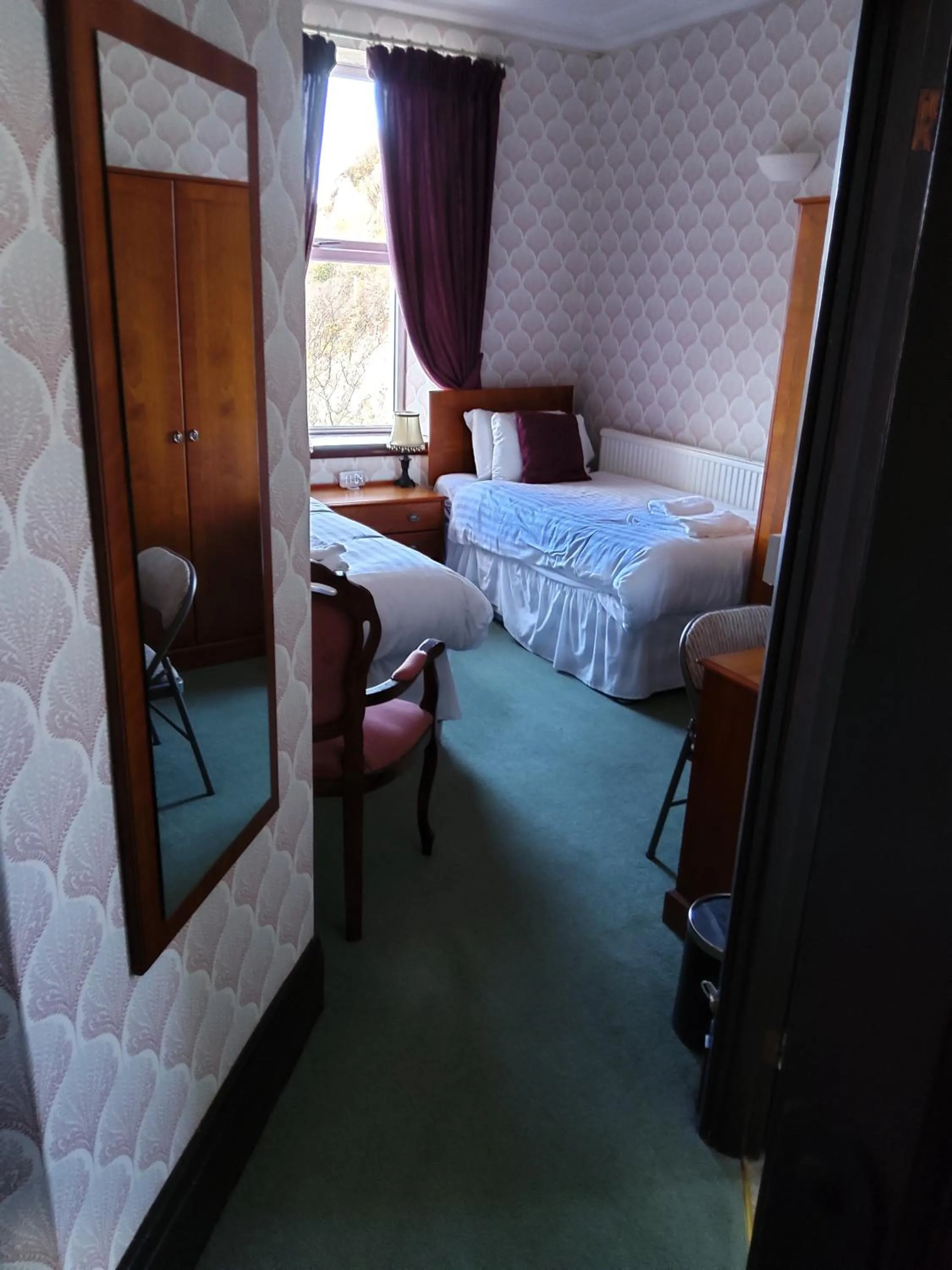 Bed in Tyr Graig Castle