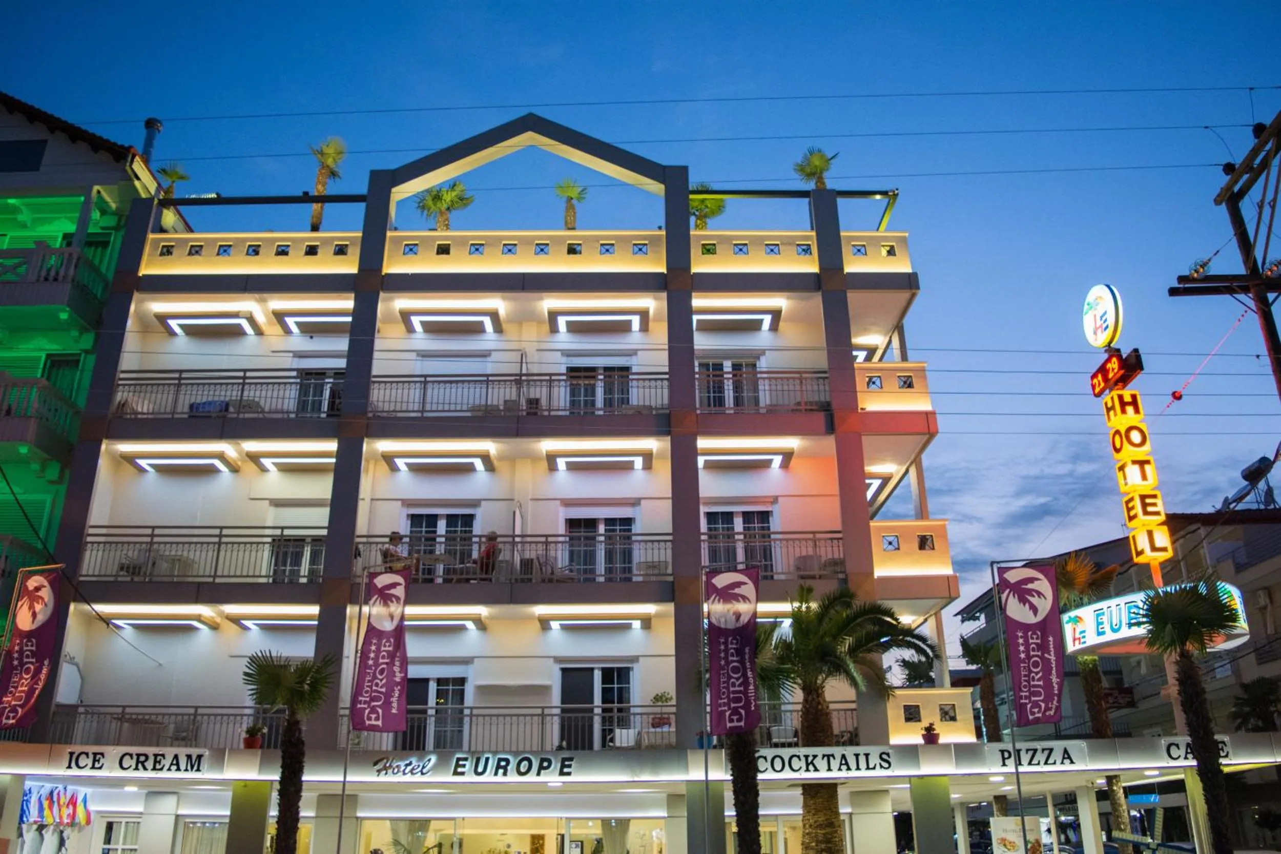 Property building in Hotel Europe