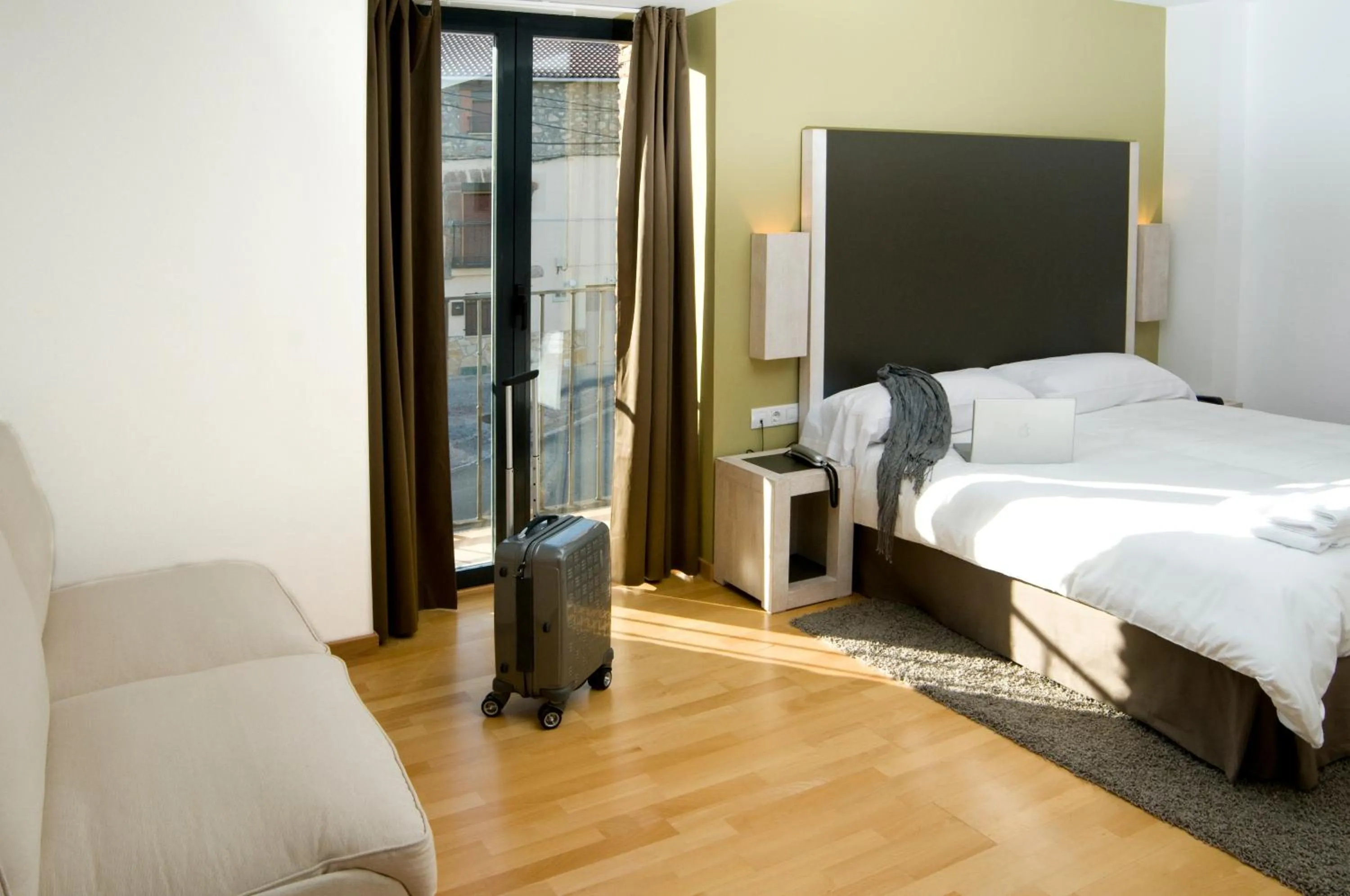 Bed in Hospedium Hotel Convento de Santa Ana