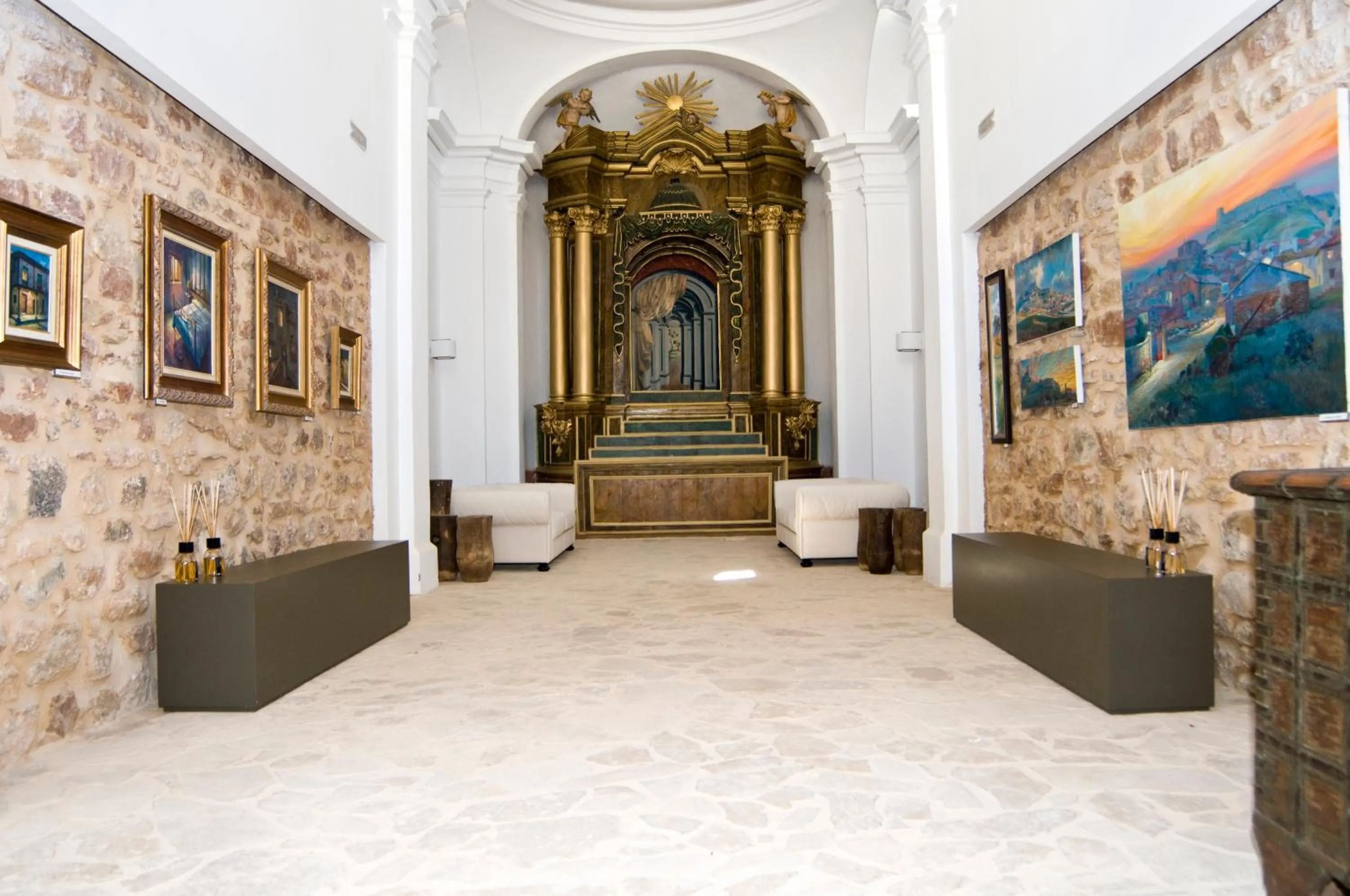 Lobby or reception in Hospedium Hotel Convento de Santa Ana