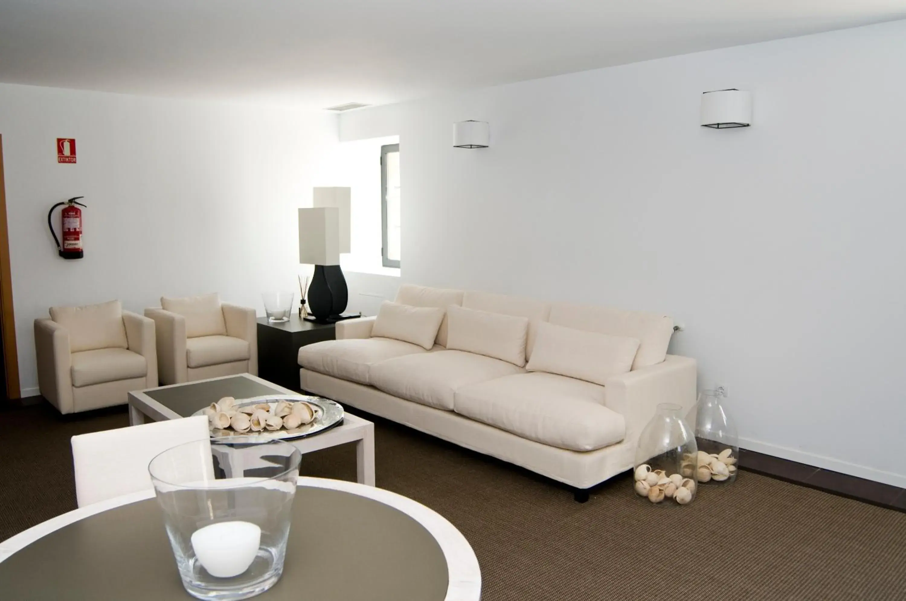 Living room in Hospedium Hotel Convento de Santa Ana Living room in Hospedium Hotel Convento de Santa Ana