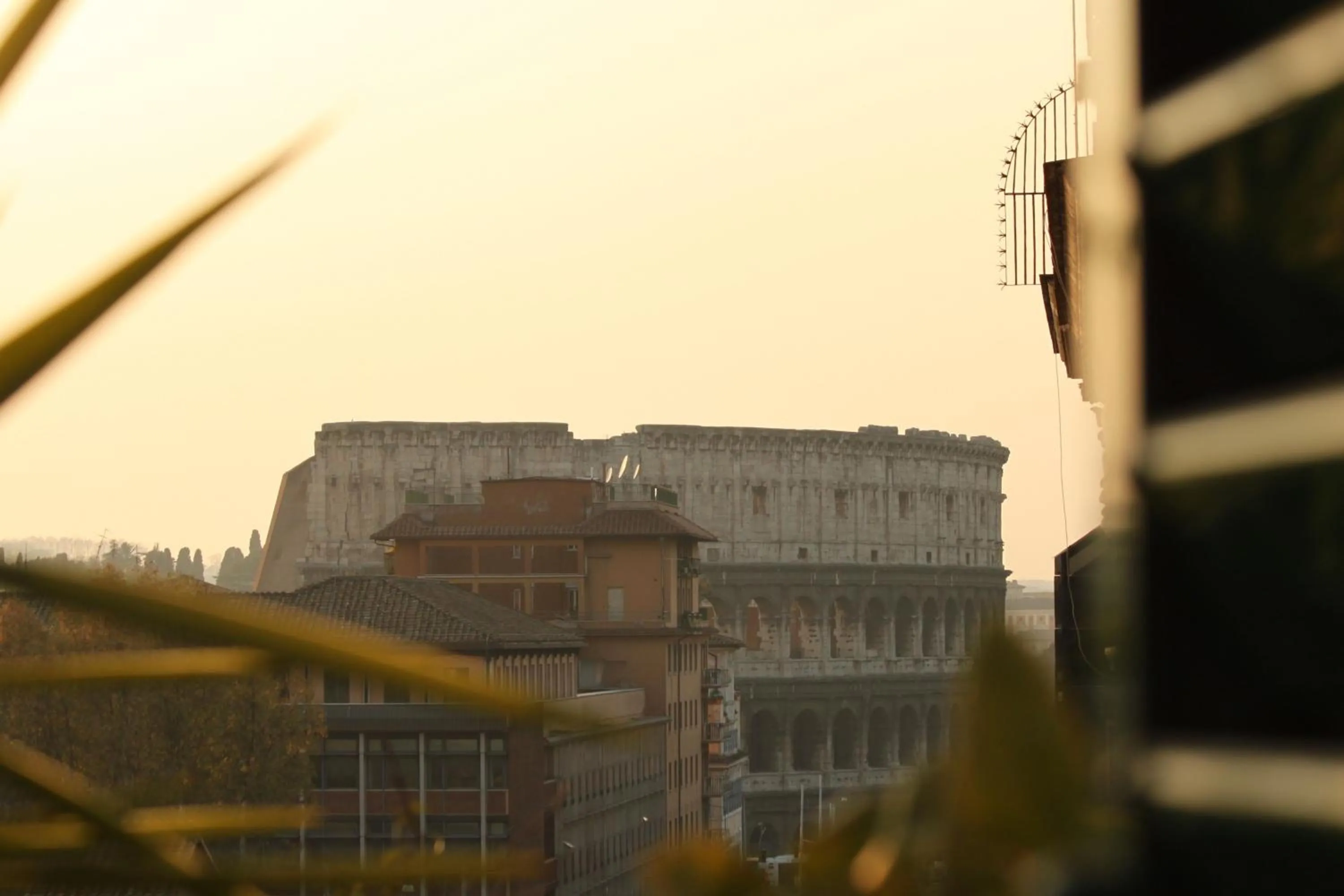View (from property/room) in Colosseo Panorama by GHOR