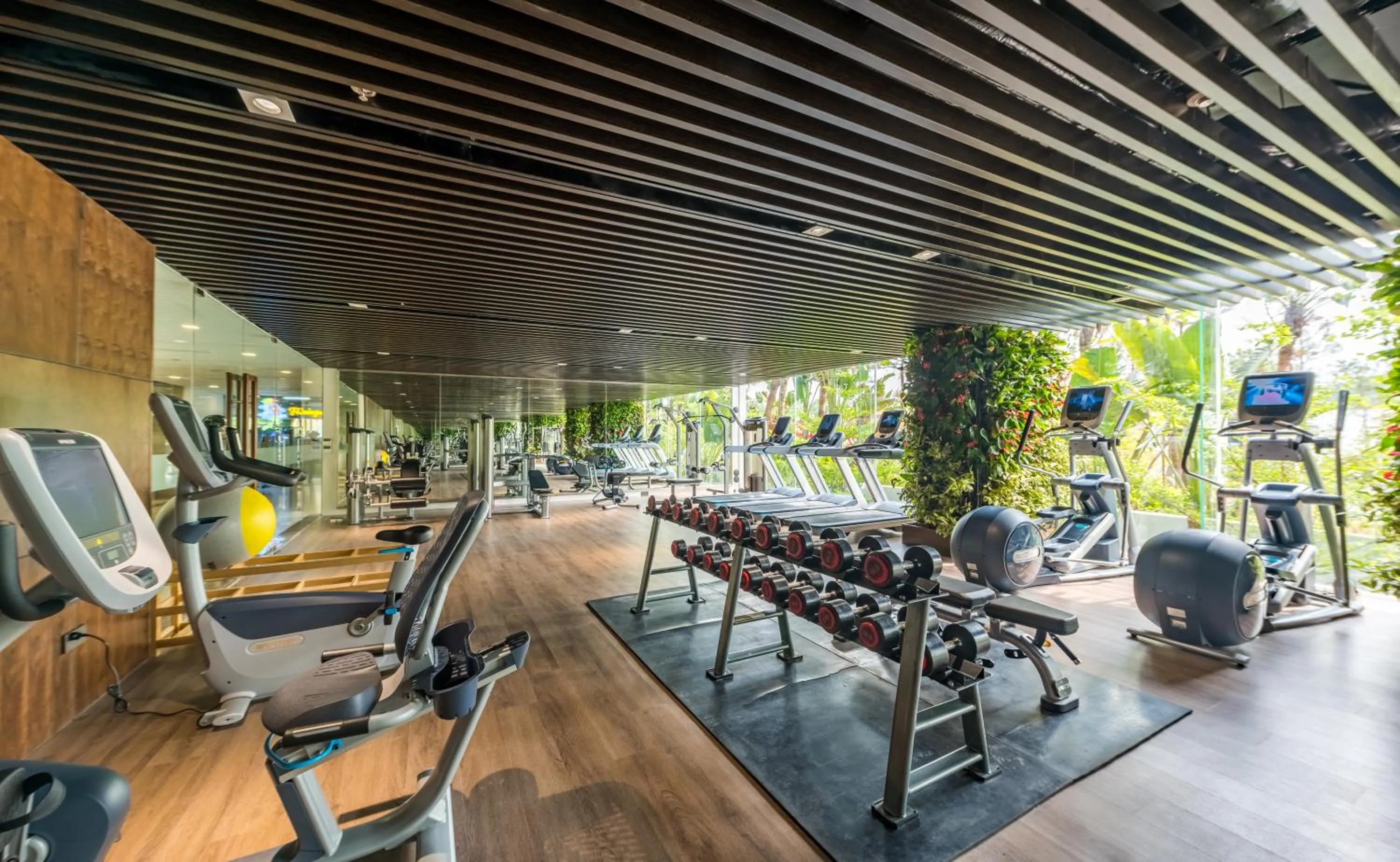 Fitness centre/facilities in Flamingo Resort Dai Lai