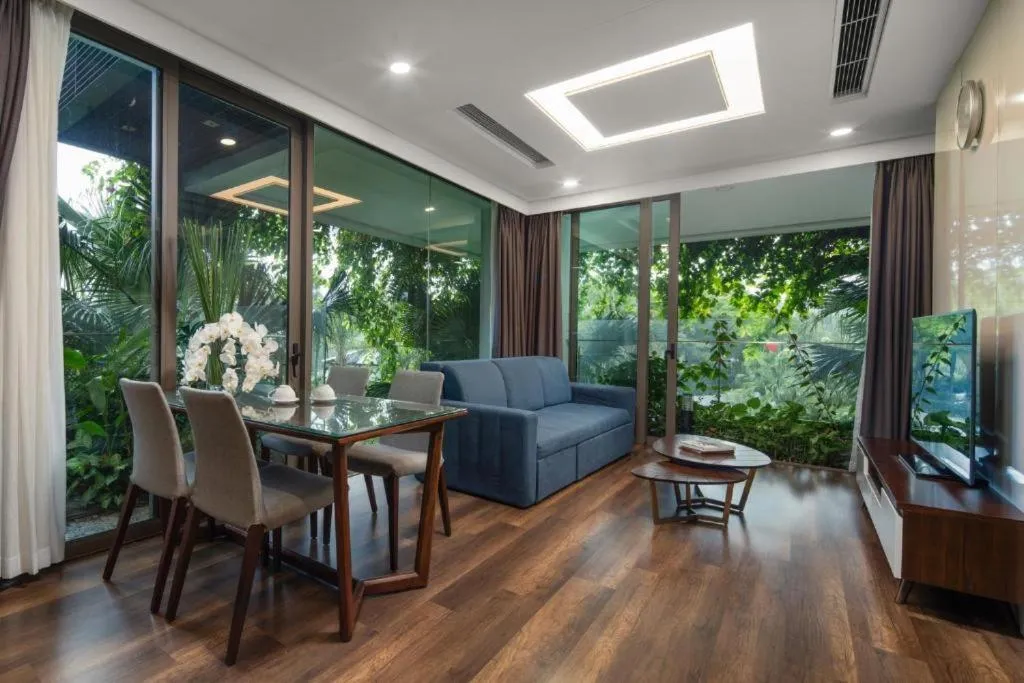 Living room in Flamingo Resort Dai Lai