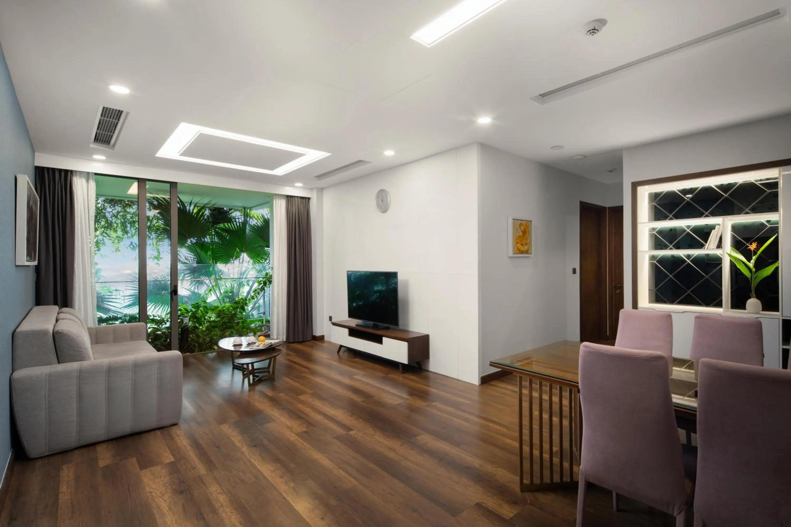 Living room in Flamingo Resort Dai Lai