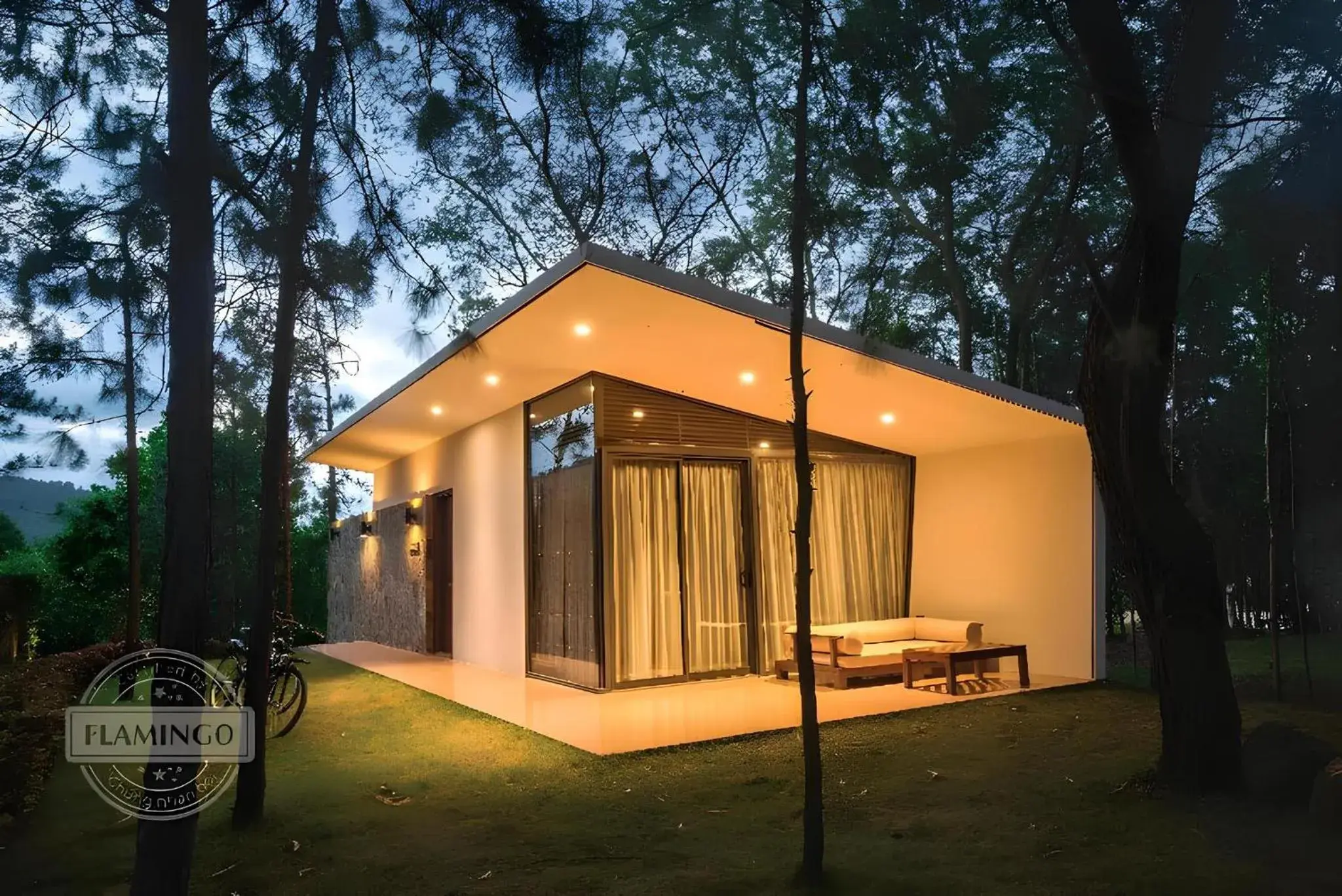 Property building in Flamingo Resort Dai Lai Property building in Flamingo Resort Dai Lai