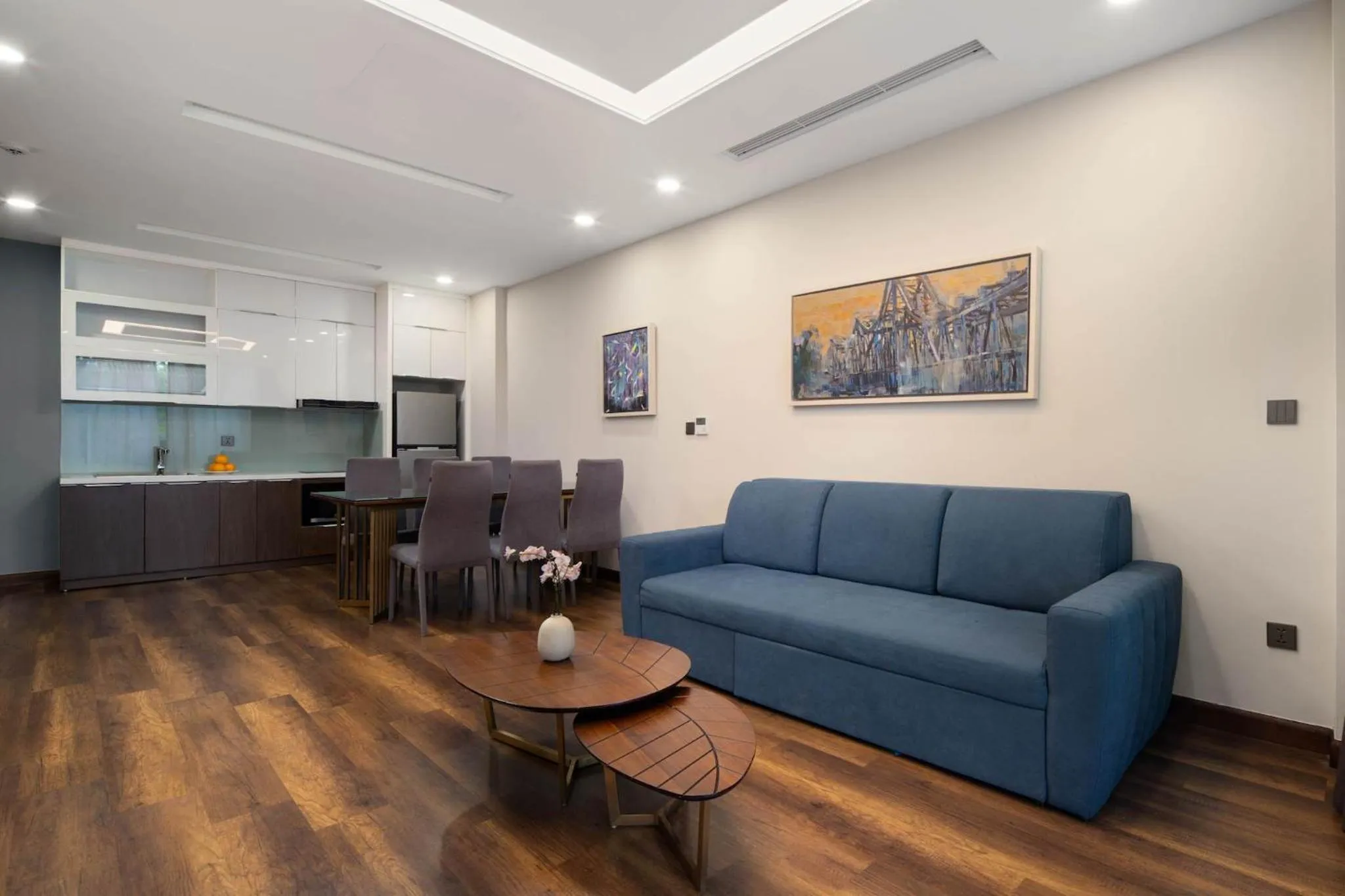 Living room in Flamingo Resort Dai Lai