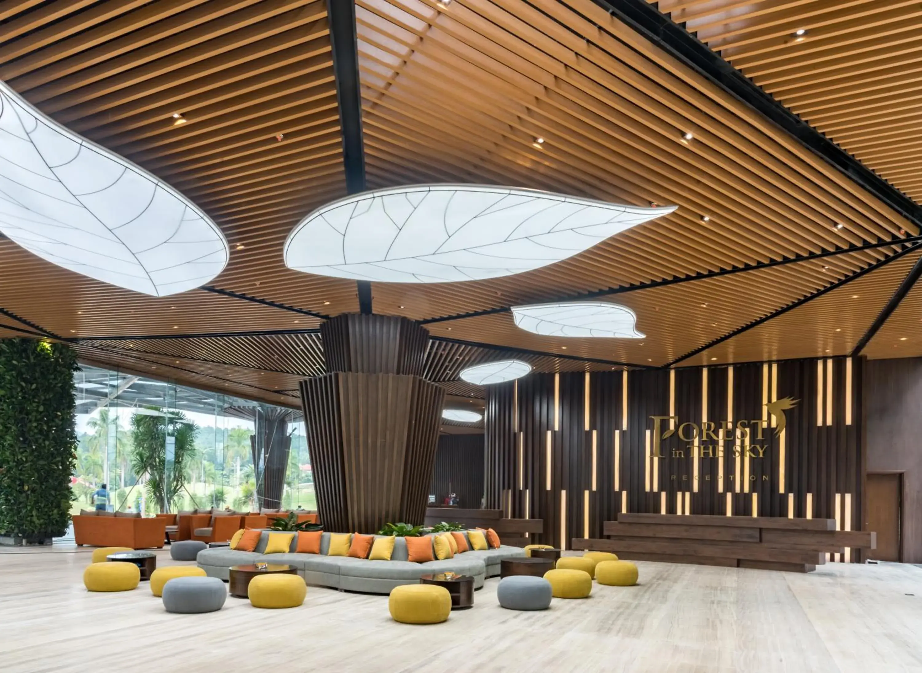 Lobby or reception in Flamingo Resort Dai Lai Lobby or reception in Flamingo Resort Dai Lai