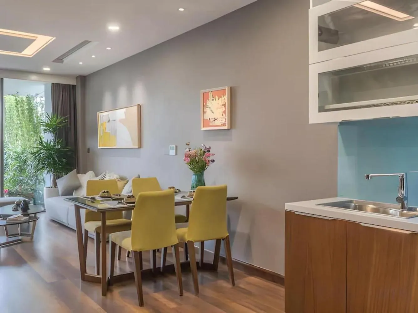 Living room in Flamingo Resort Dai Lai