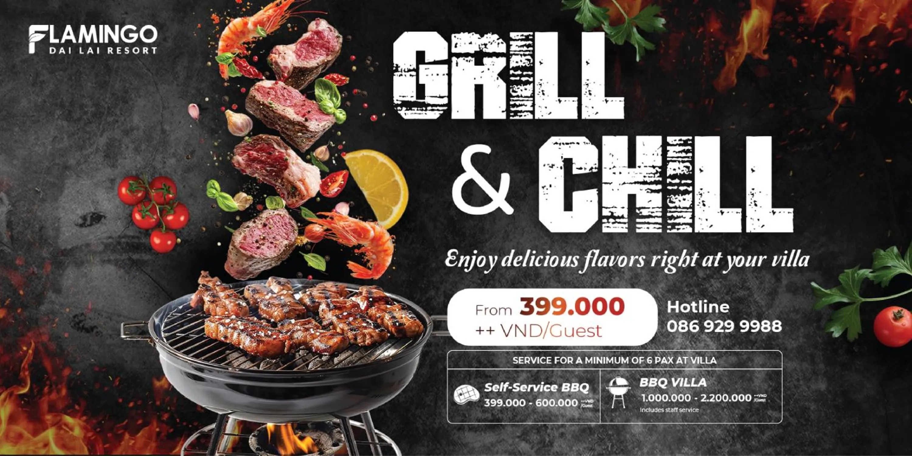 Restaurant/places to eat in Flamingo Dai Lai Resort Managed by Flamingo Hotels & Resorts