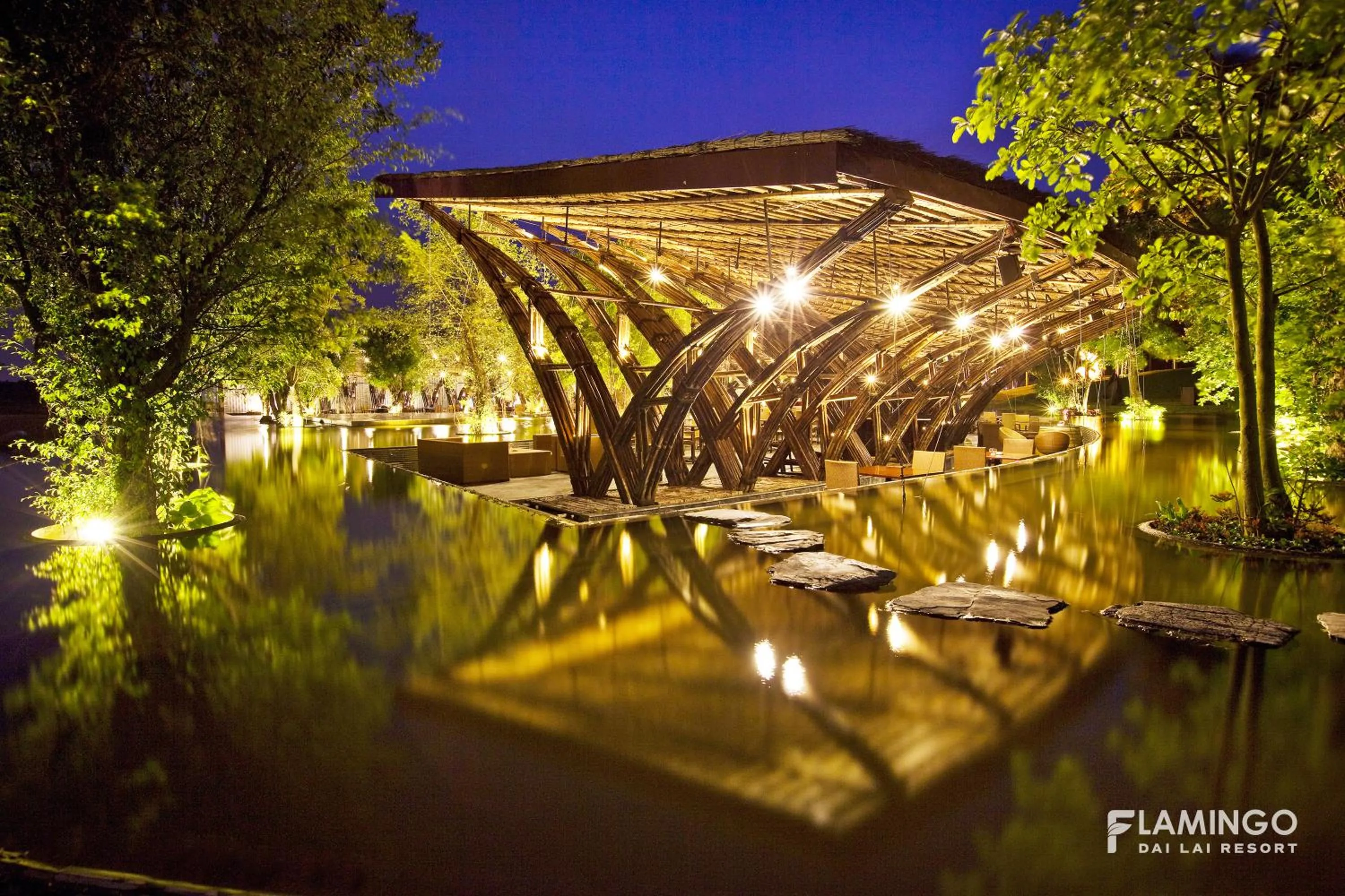 Natural landscape in Flamingo Resort Dai Lai