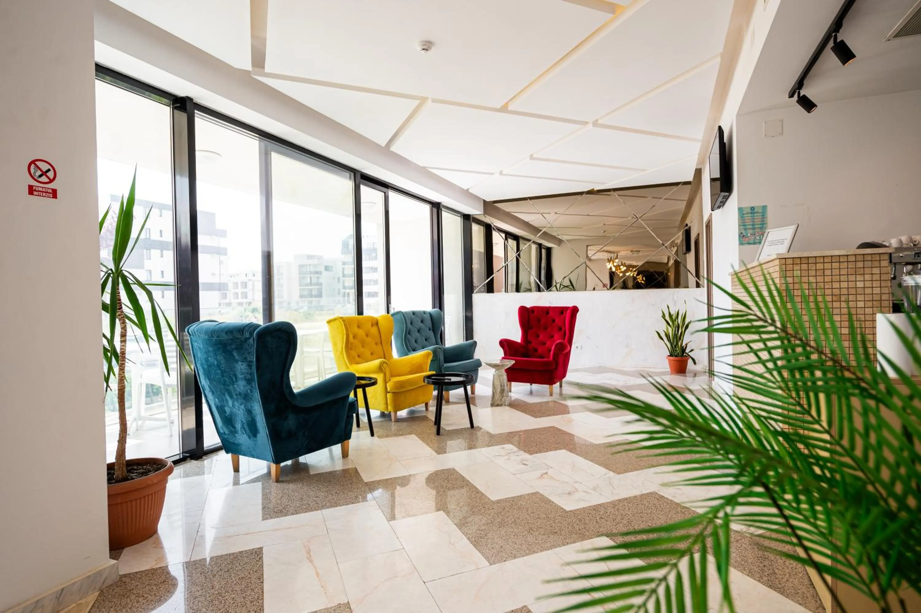 Seating area in Hotel Clas Mamaia Nord