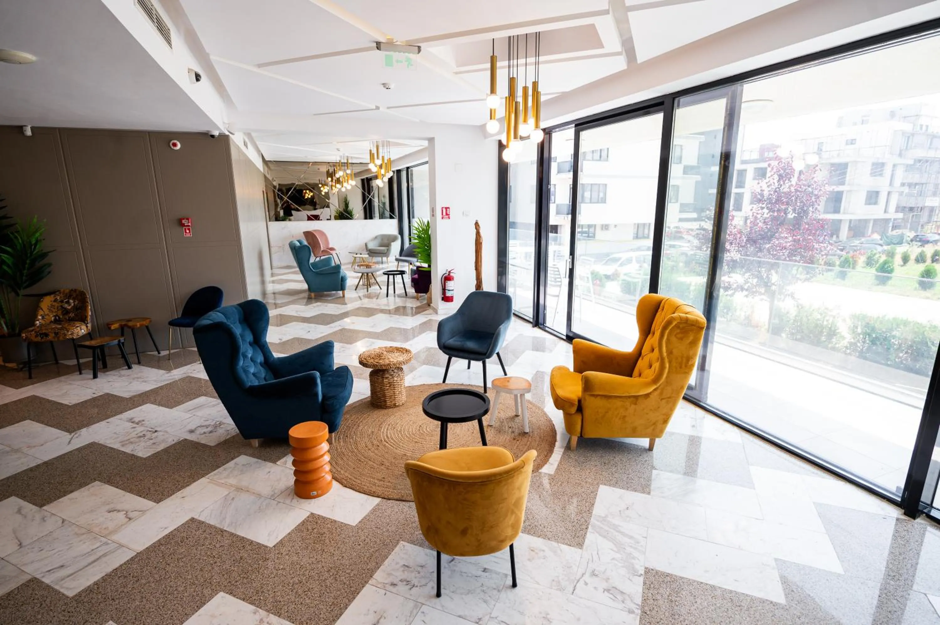 Seating area in Hotel Clas Mamaia Nord