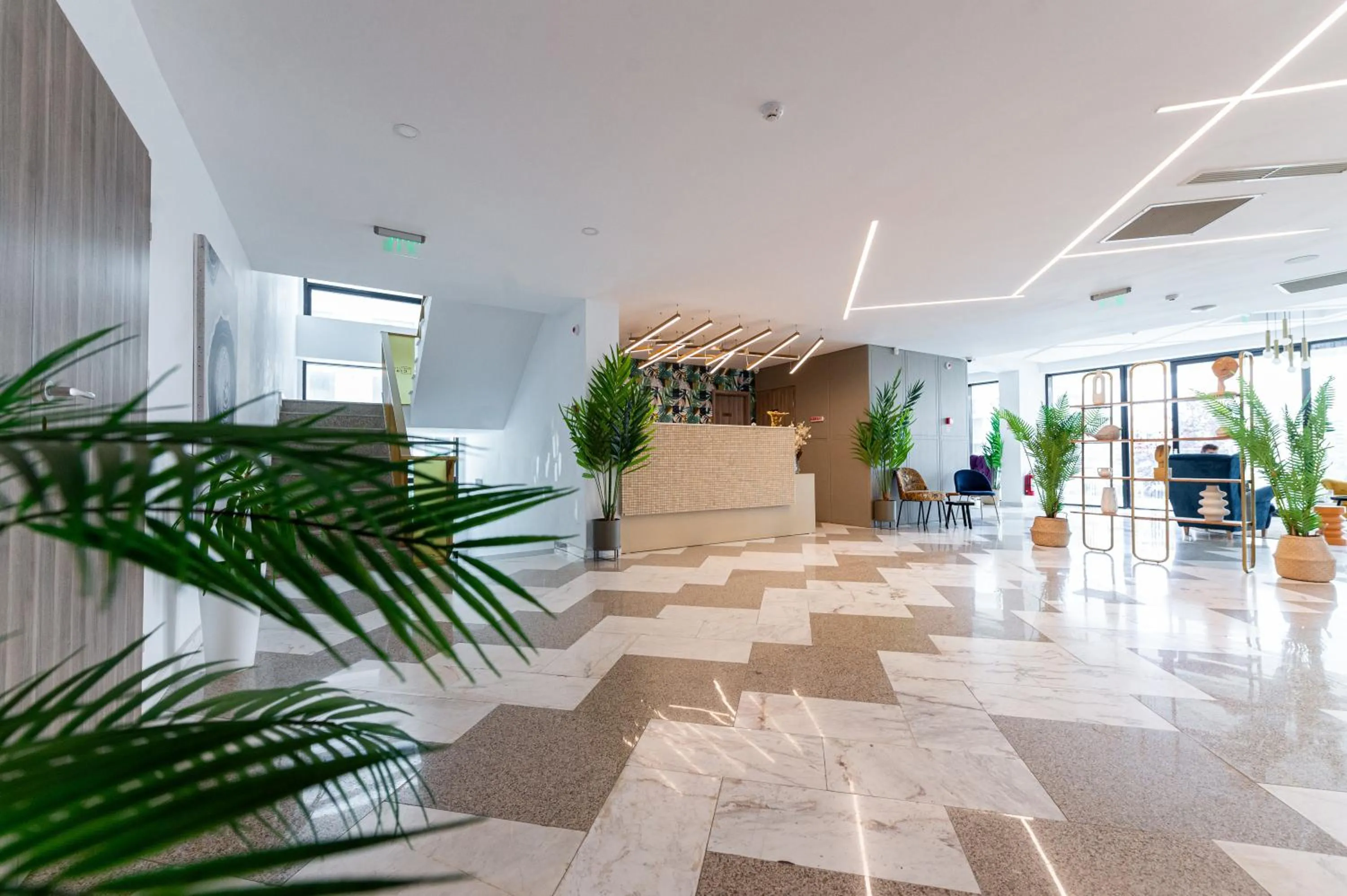 Lobby or reception in Hotel Clas Mamaia Nord