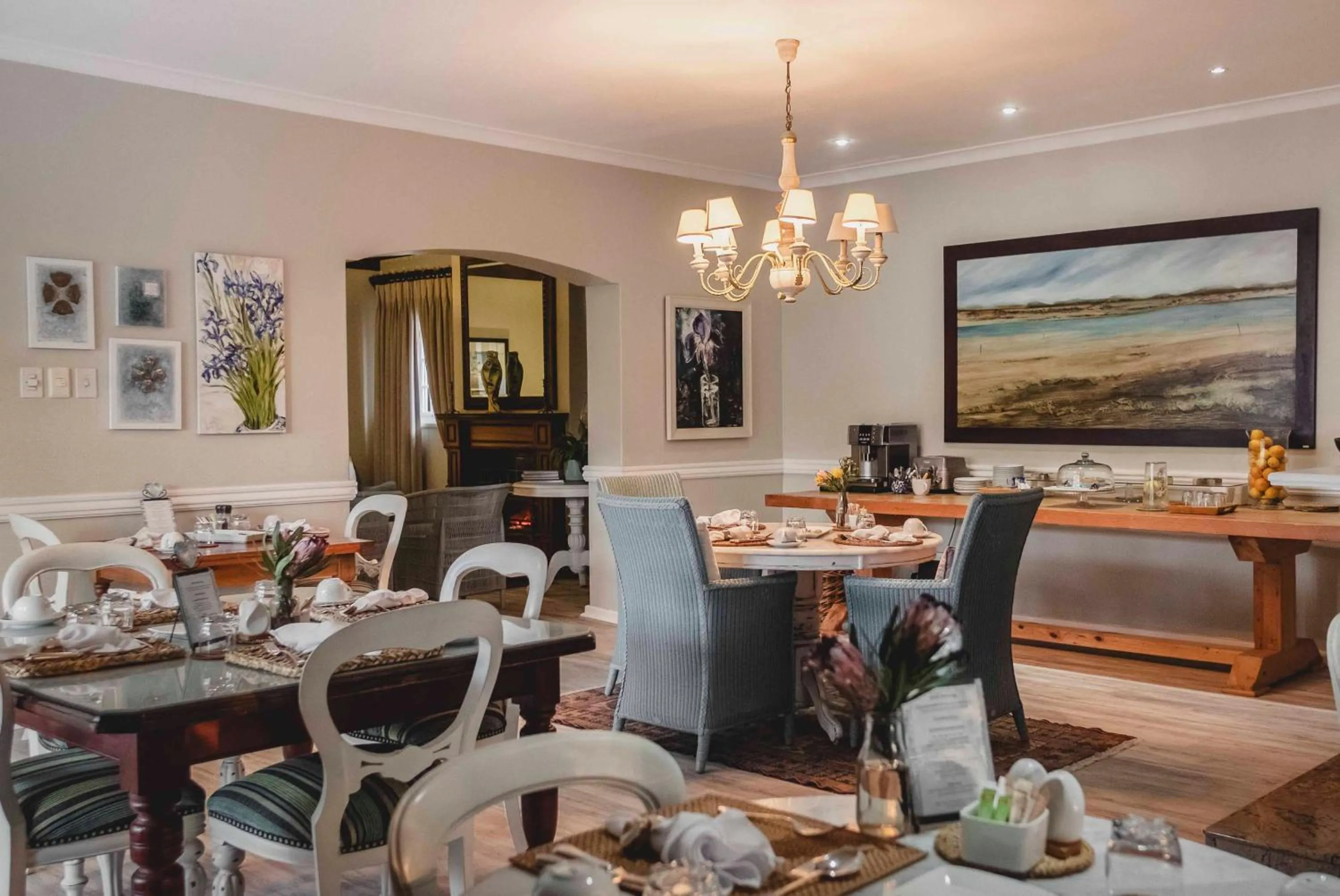Living room in Admiralty Beach House