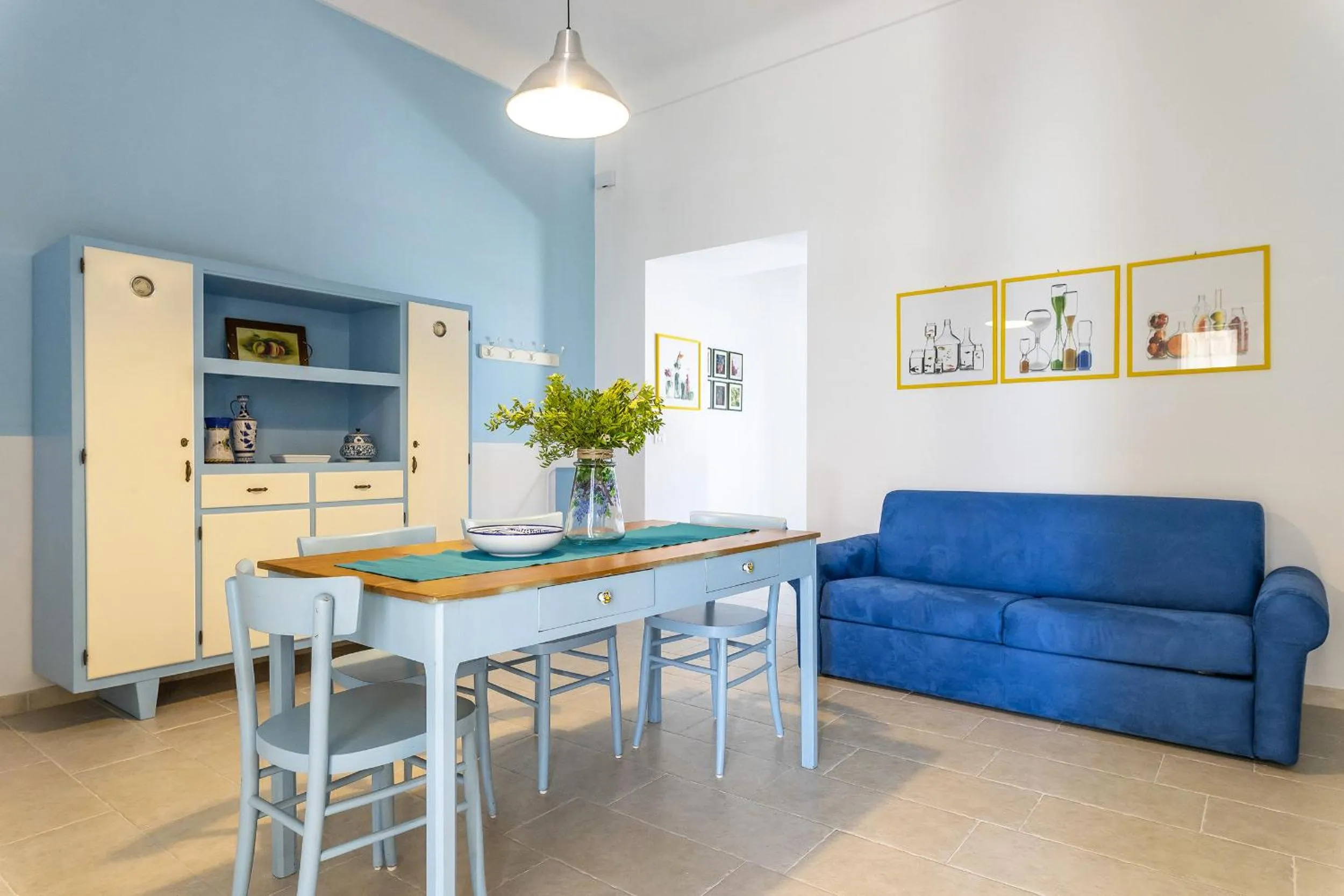 Dining area in Le Terrazze b&b Capilungo