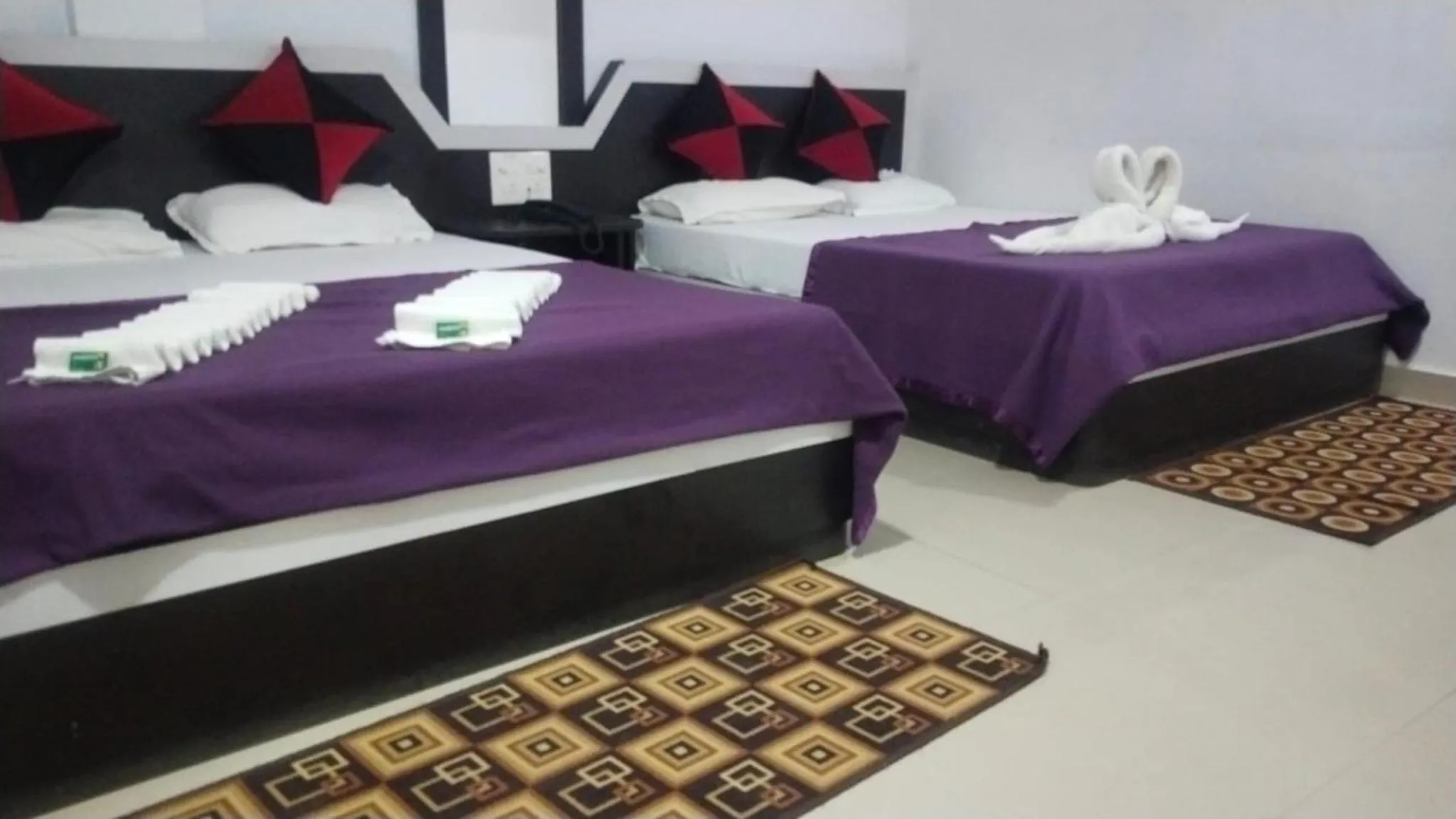 Bedroom, Bed in Hotel Amullya