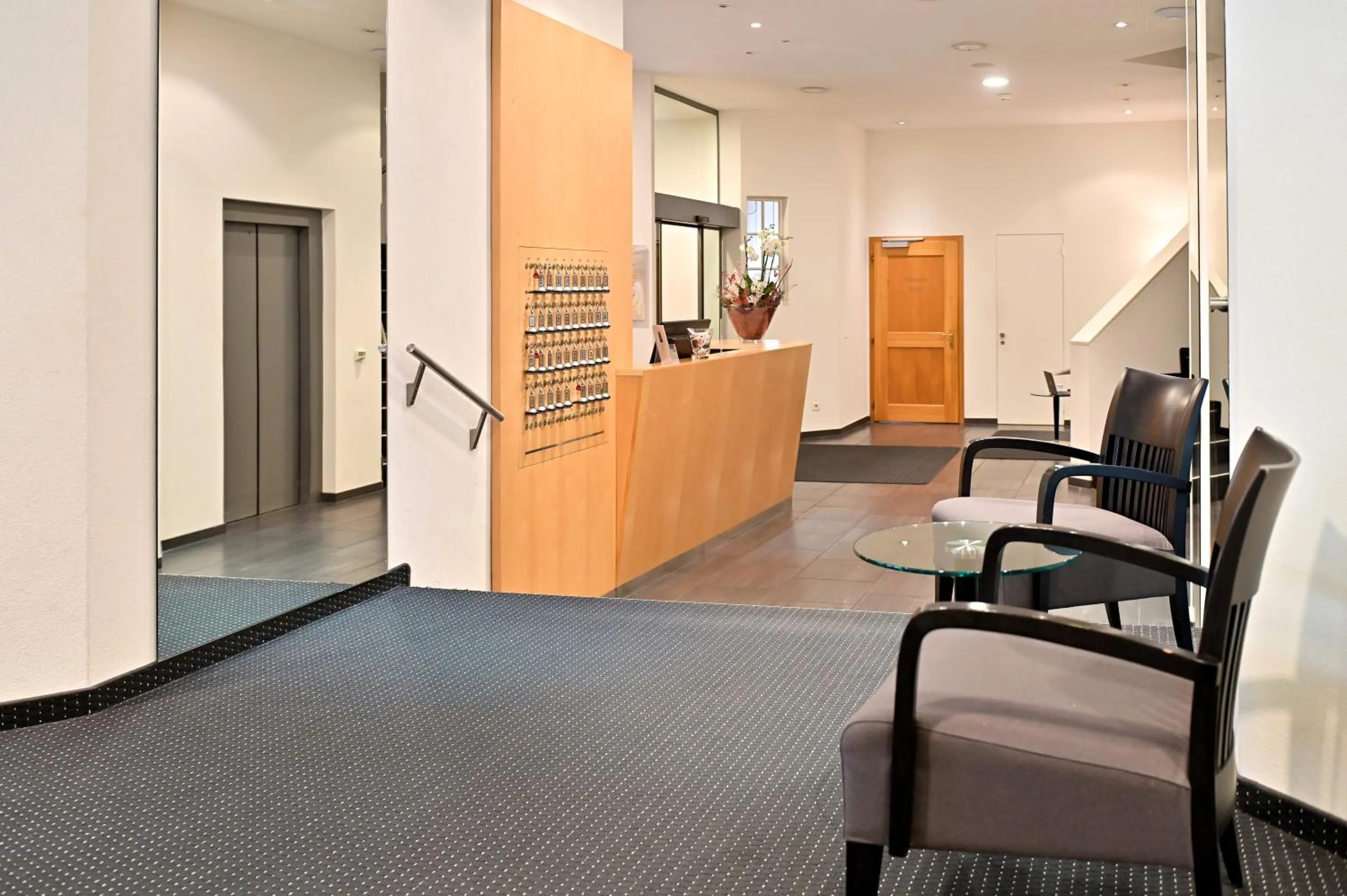 Lobby or reception in Hotel Zofingen