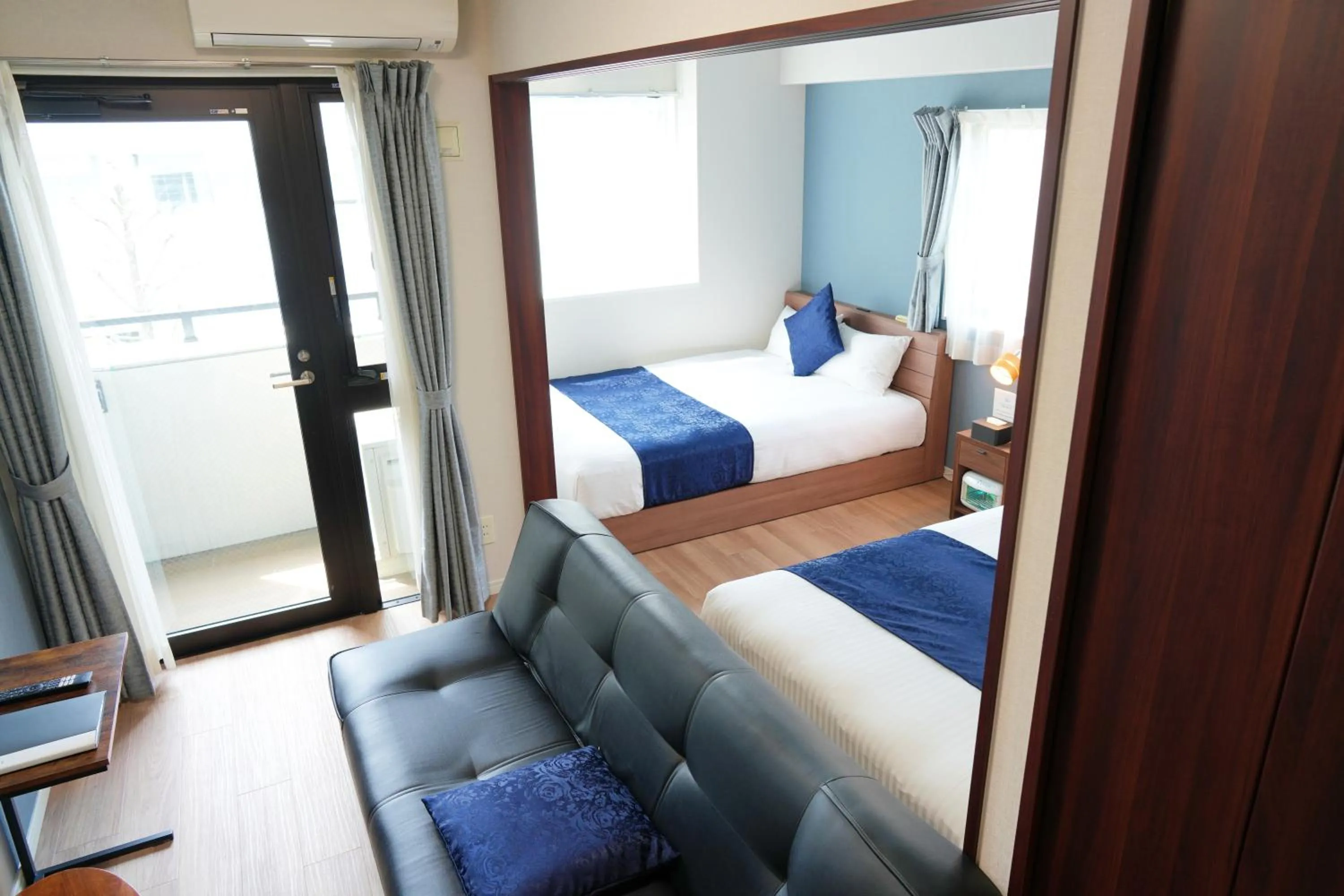 Bed in Dream Inn Hakata