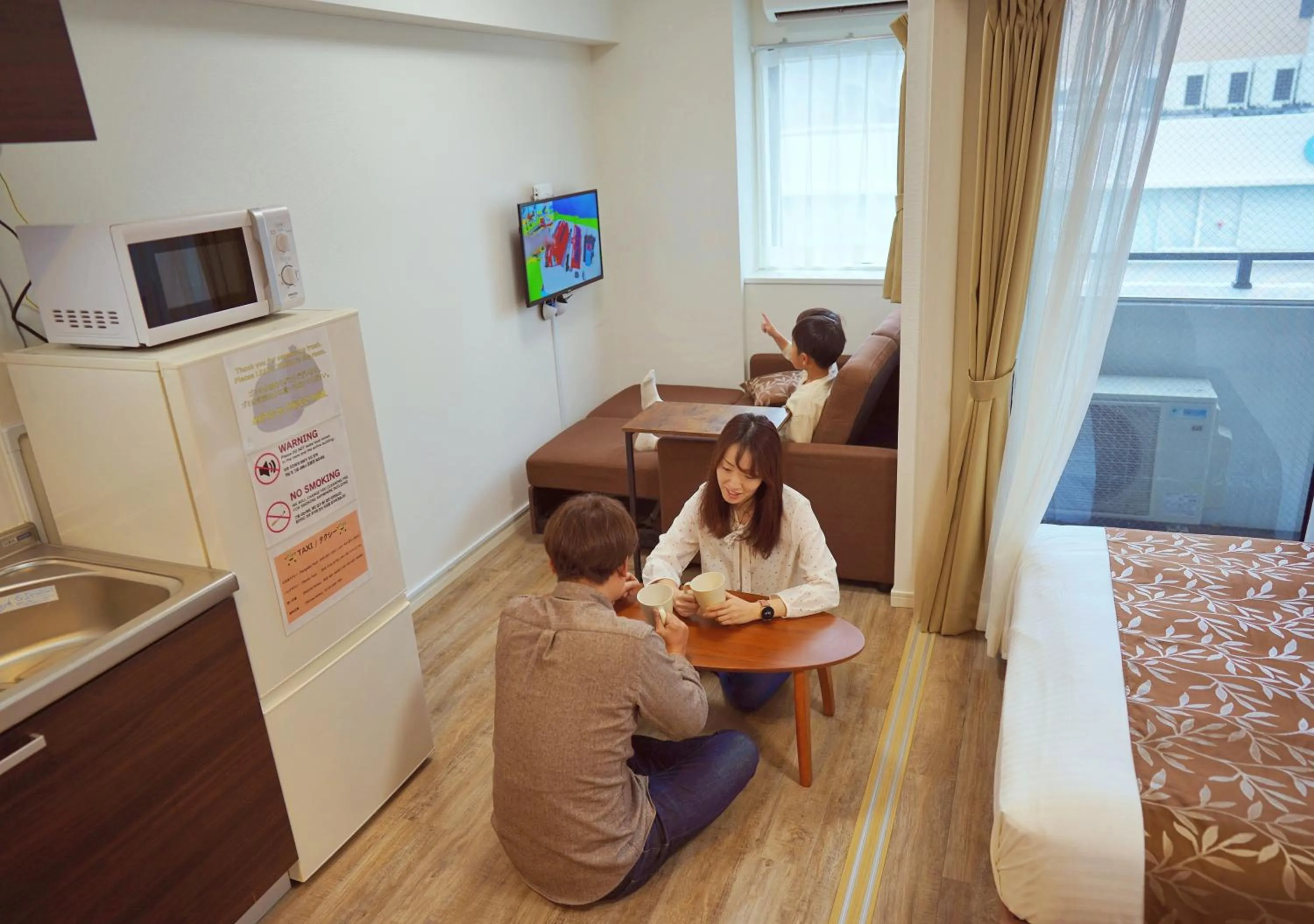 People in Dream Inn Hakata