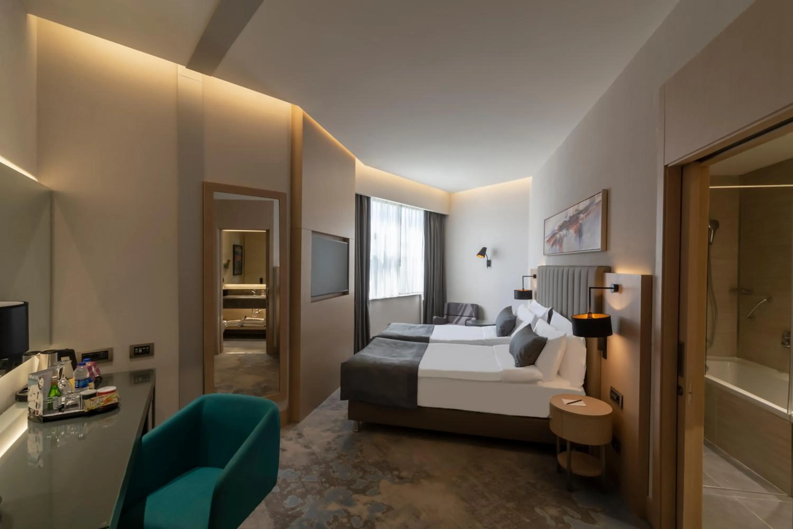 Bed in Crowne Plaza Cappadocia - Nevsehir by IHG