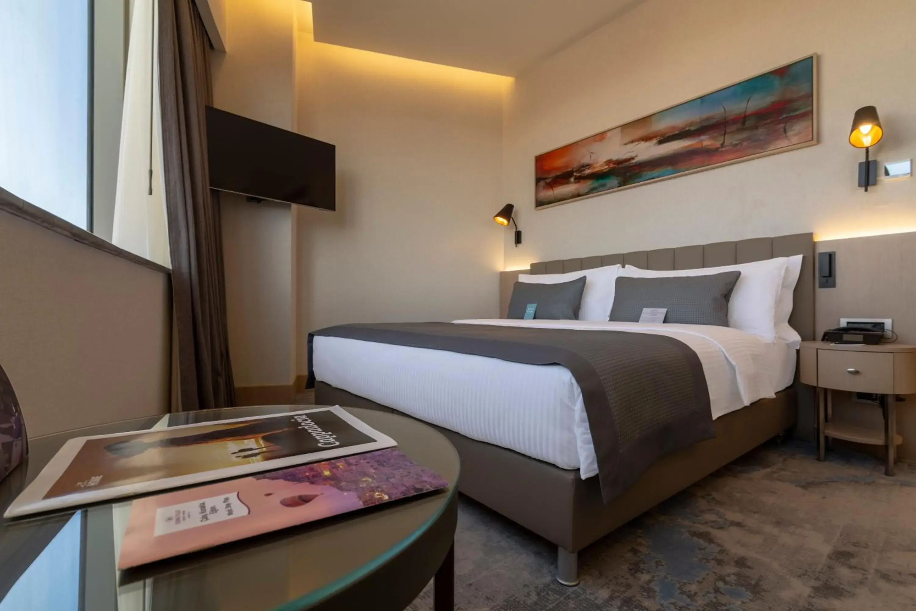 Photo of the whole room, Bed in Crowne Plaza Cappadocia - Nevsehir by IHG Photo of the whole room, Bed in Crowne Plaza Cappadocia - Nevsehir by IHG