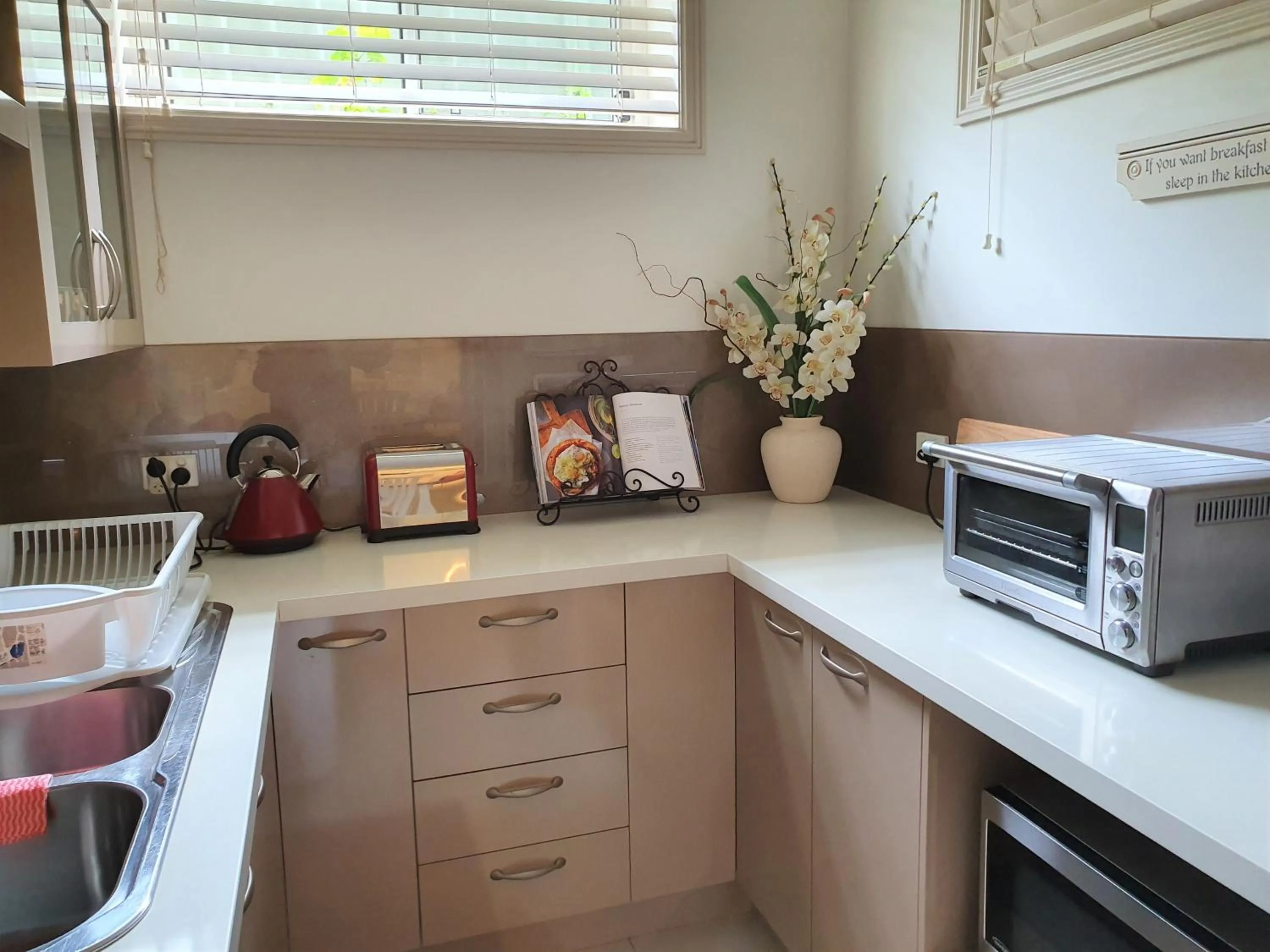 Kitchen or kitchenette in Bed and Breakfast