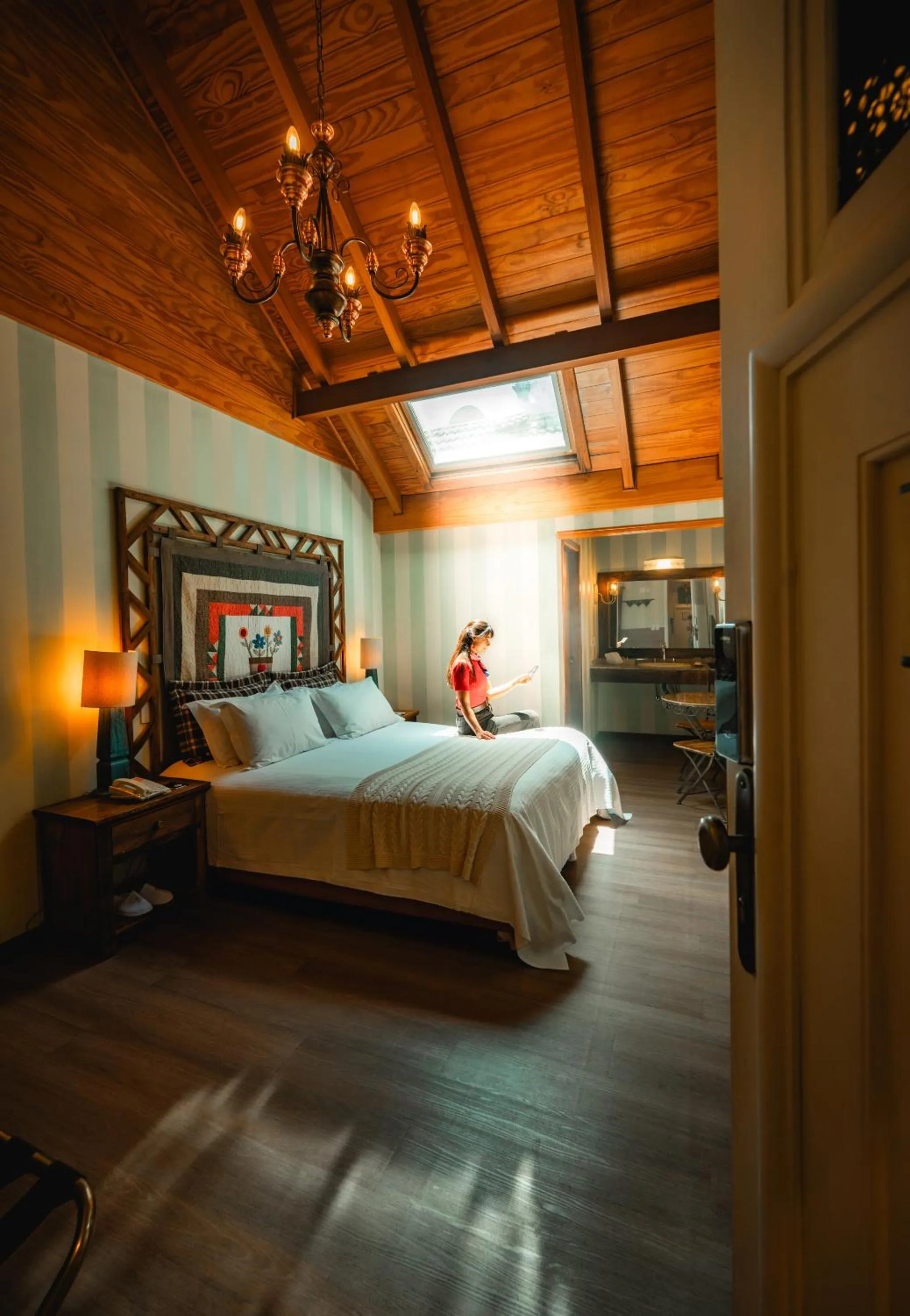 Bed in Petit Casa da Montanha