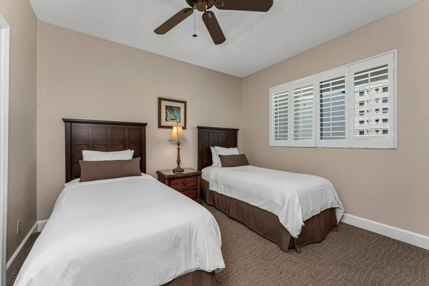 Bed in Vanderbilt Beach Resort