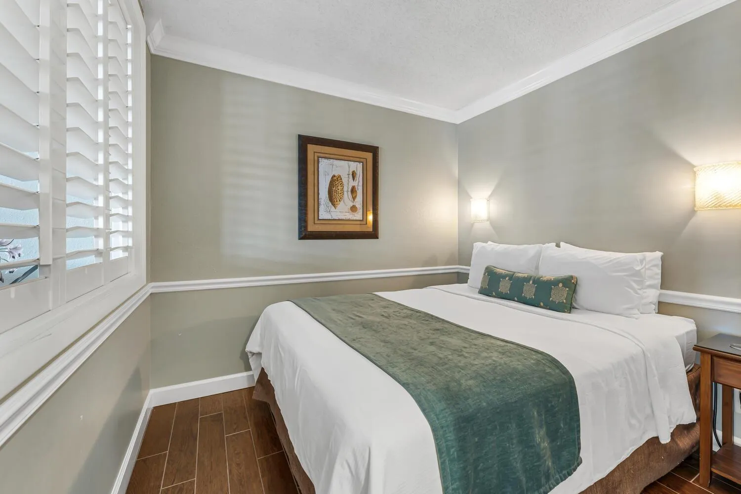 Bed in Vanderbilt Beach Resort