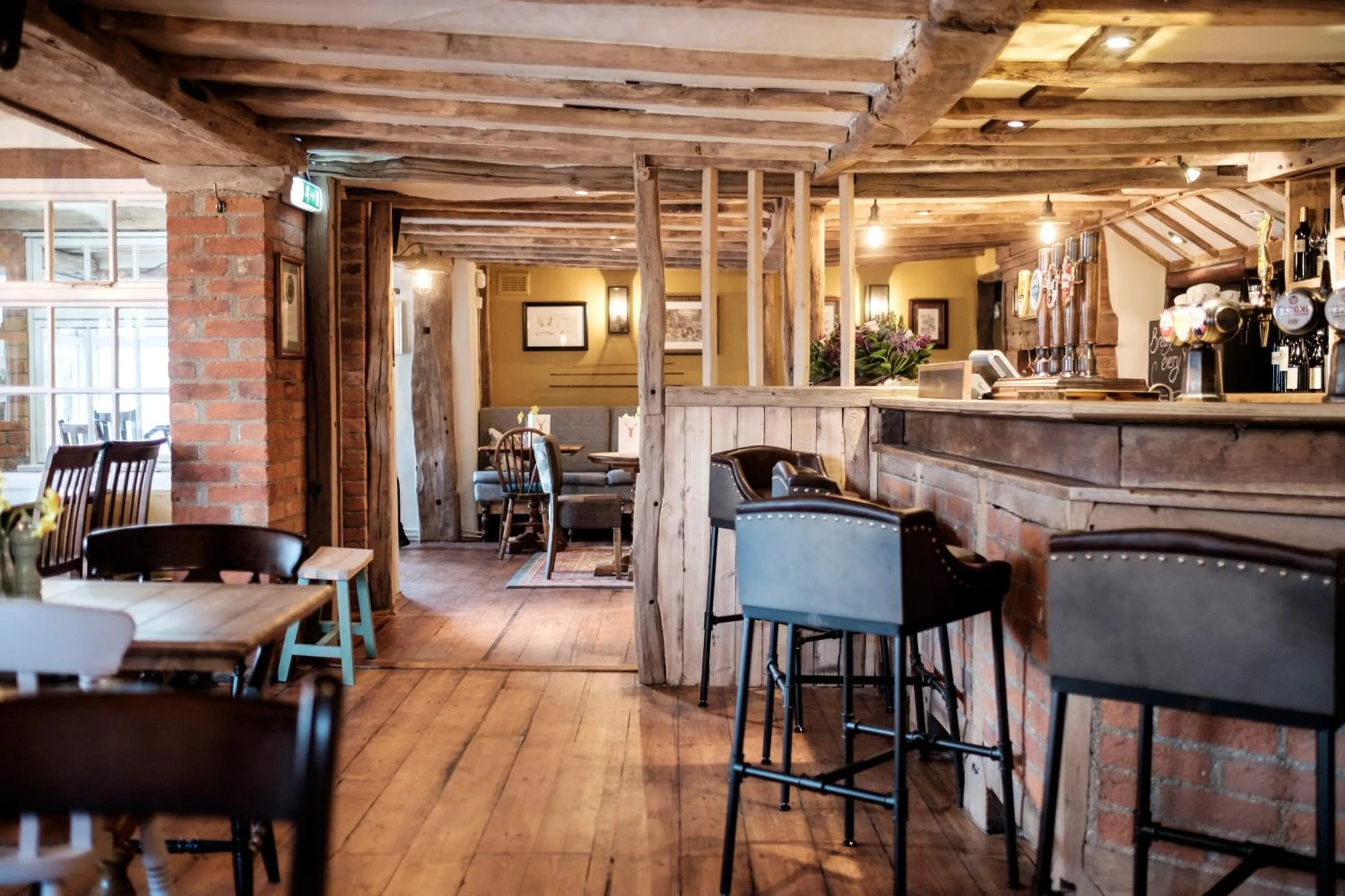 Lounge or bar in The White Hart