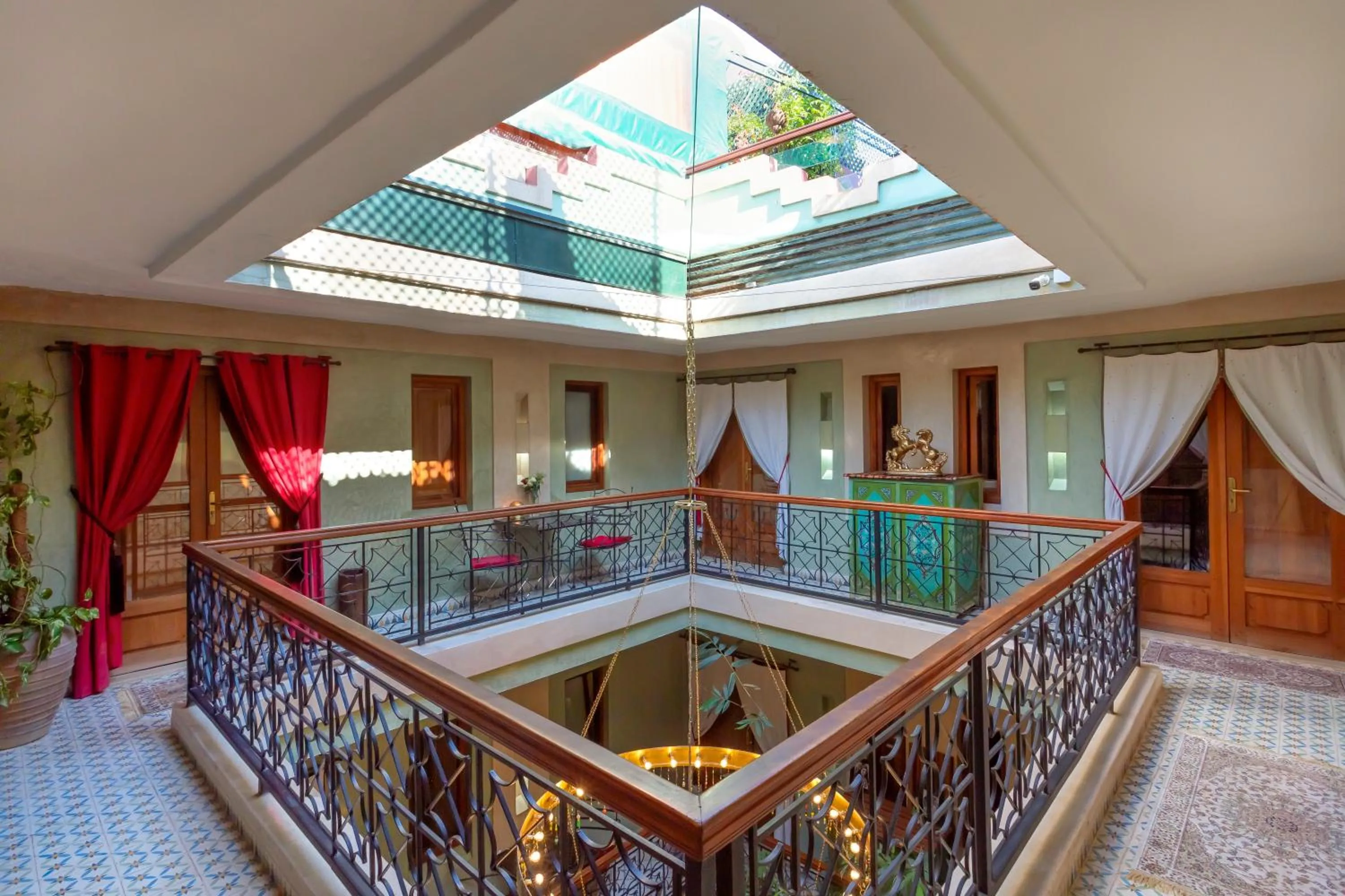 Balcony/Terrace in Riad l'Heure d'Eté