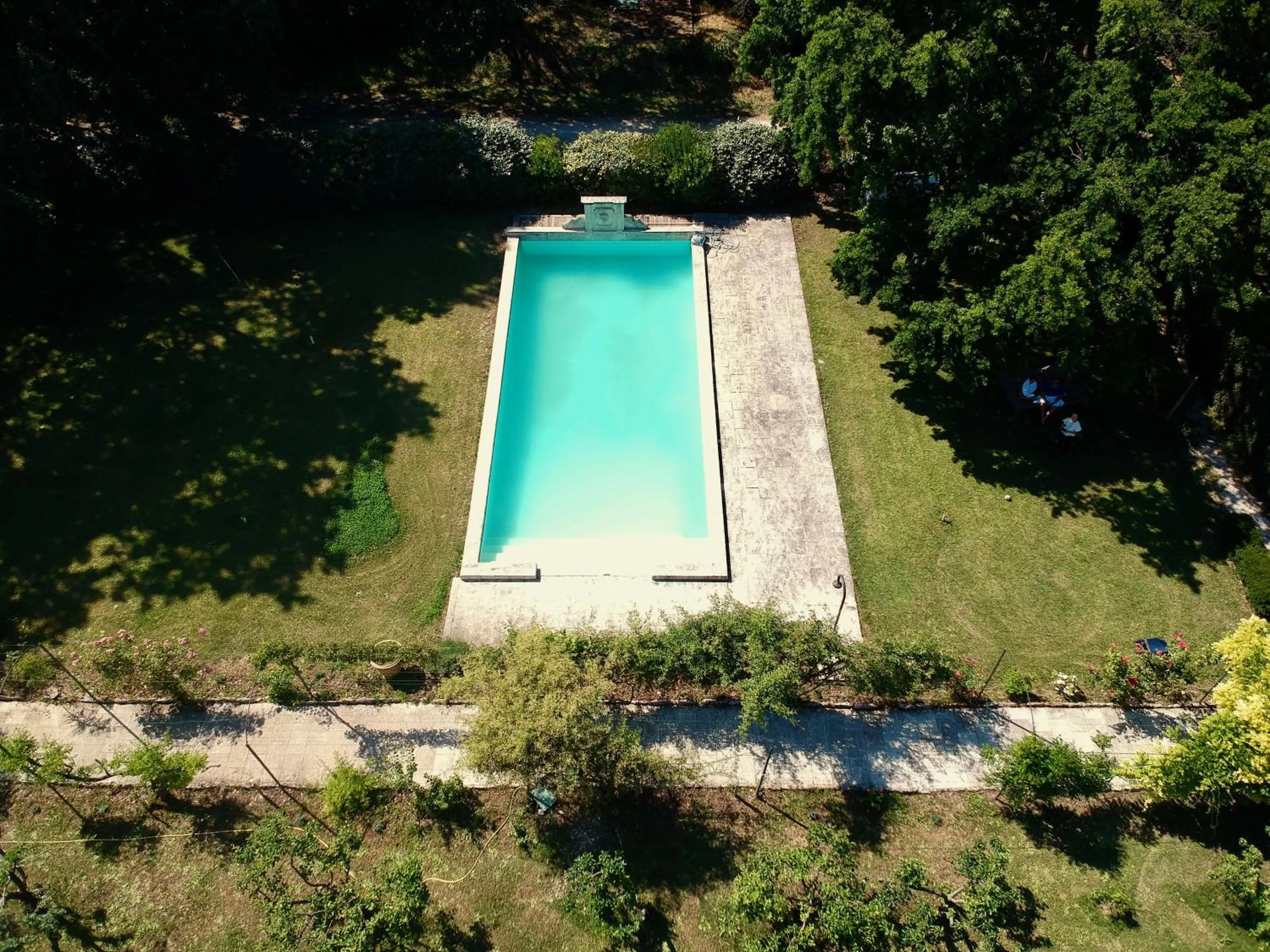 Swimming pool in La Bastide Du Bois Breant