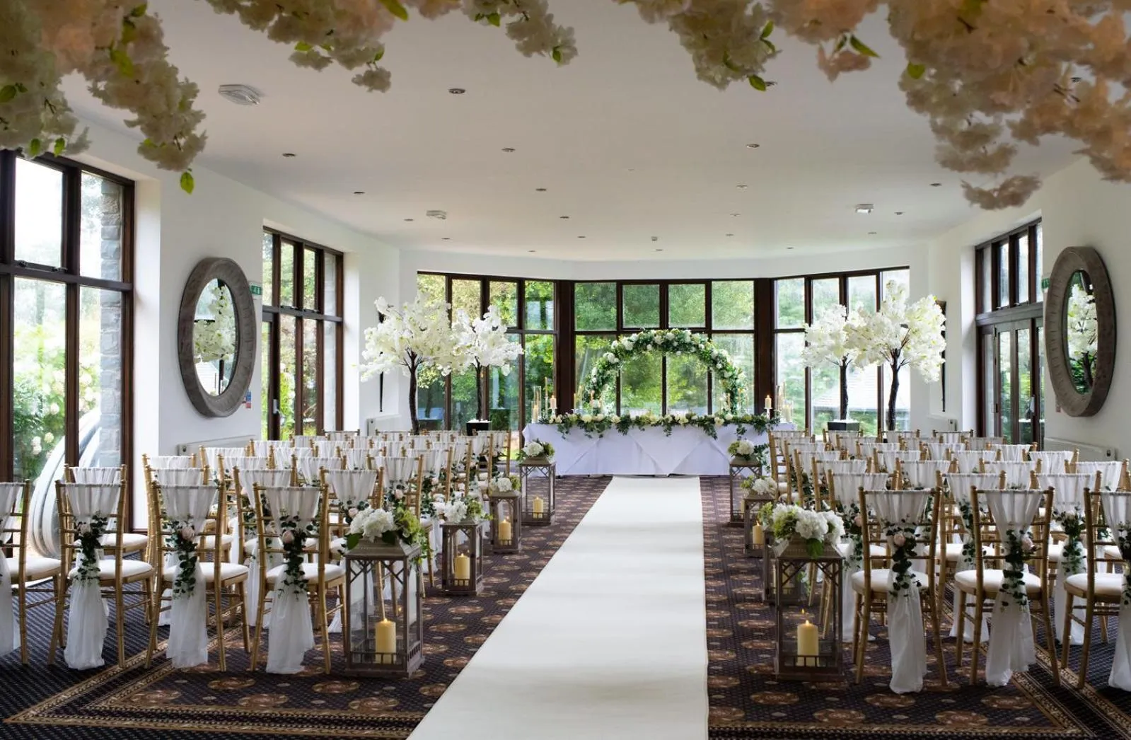 wedding in Bron Eifion Hotel