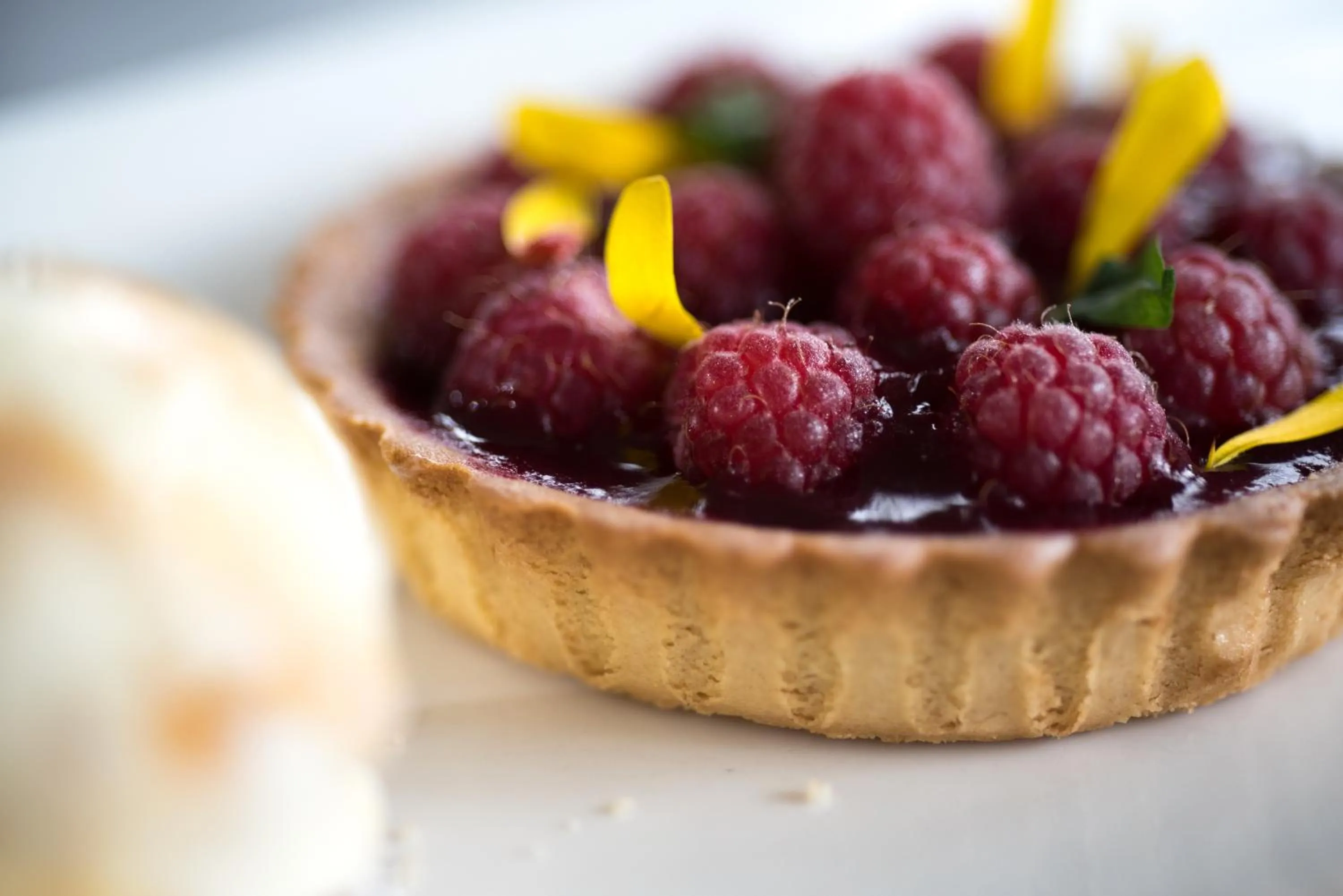 Food close-up in Bron Eifion Hotel