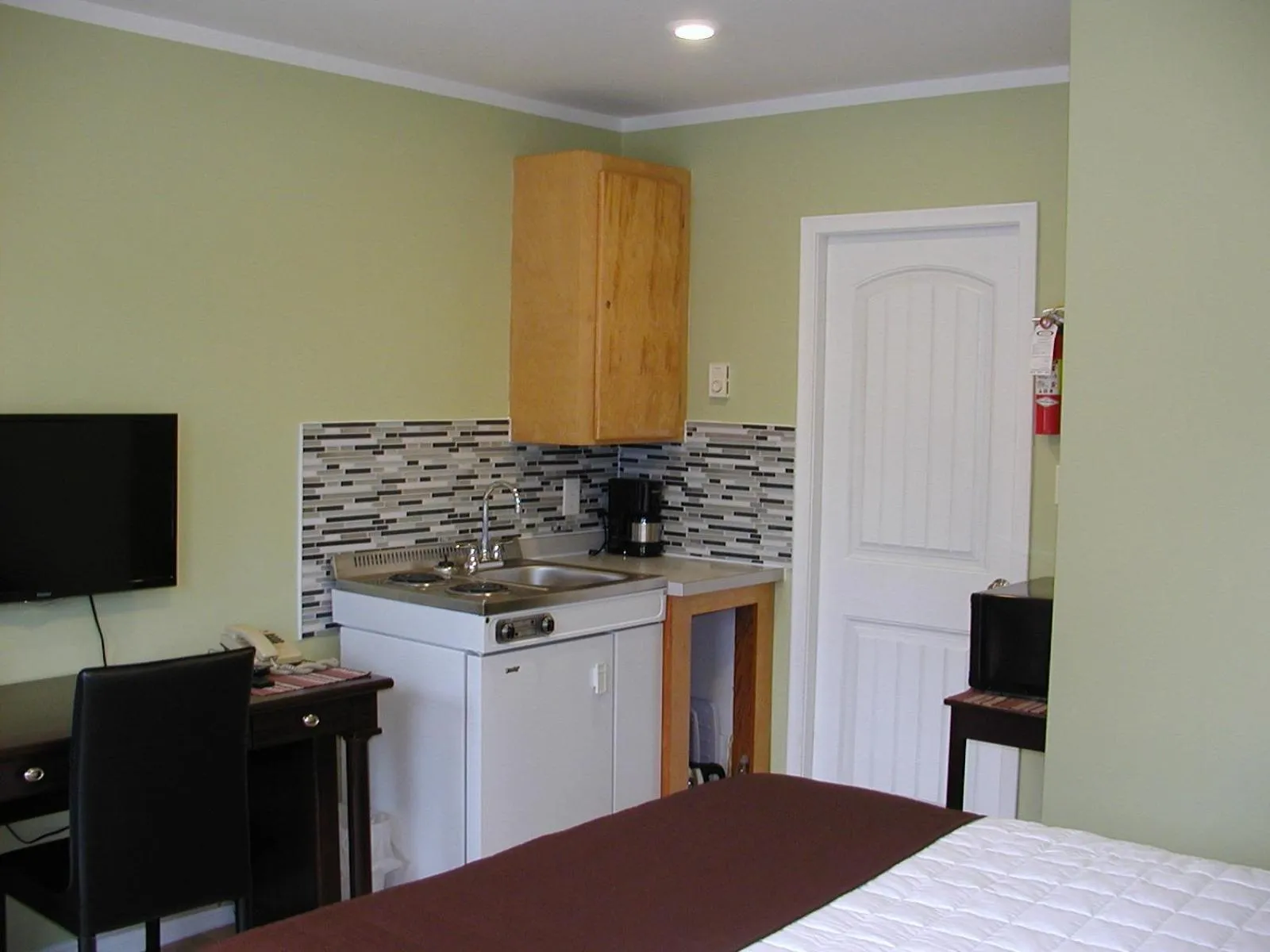 Decorative detail in Almo Court Motel