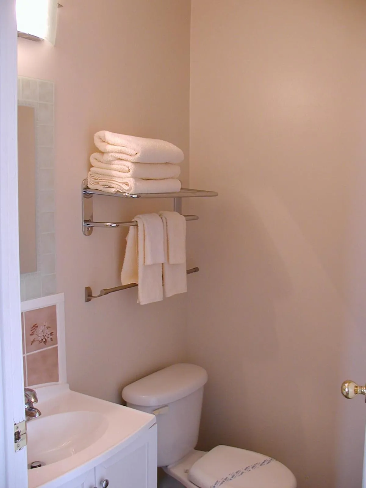 Bathroom in Almo Court Motel