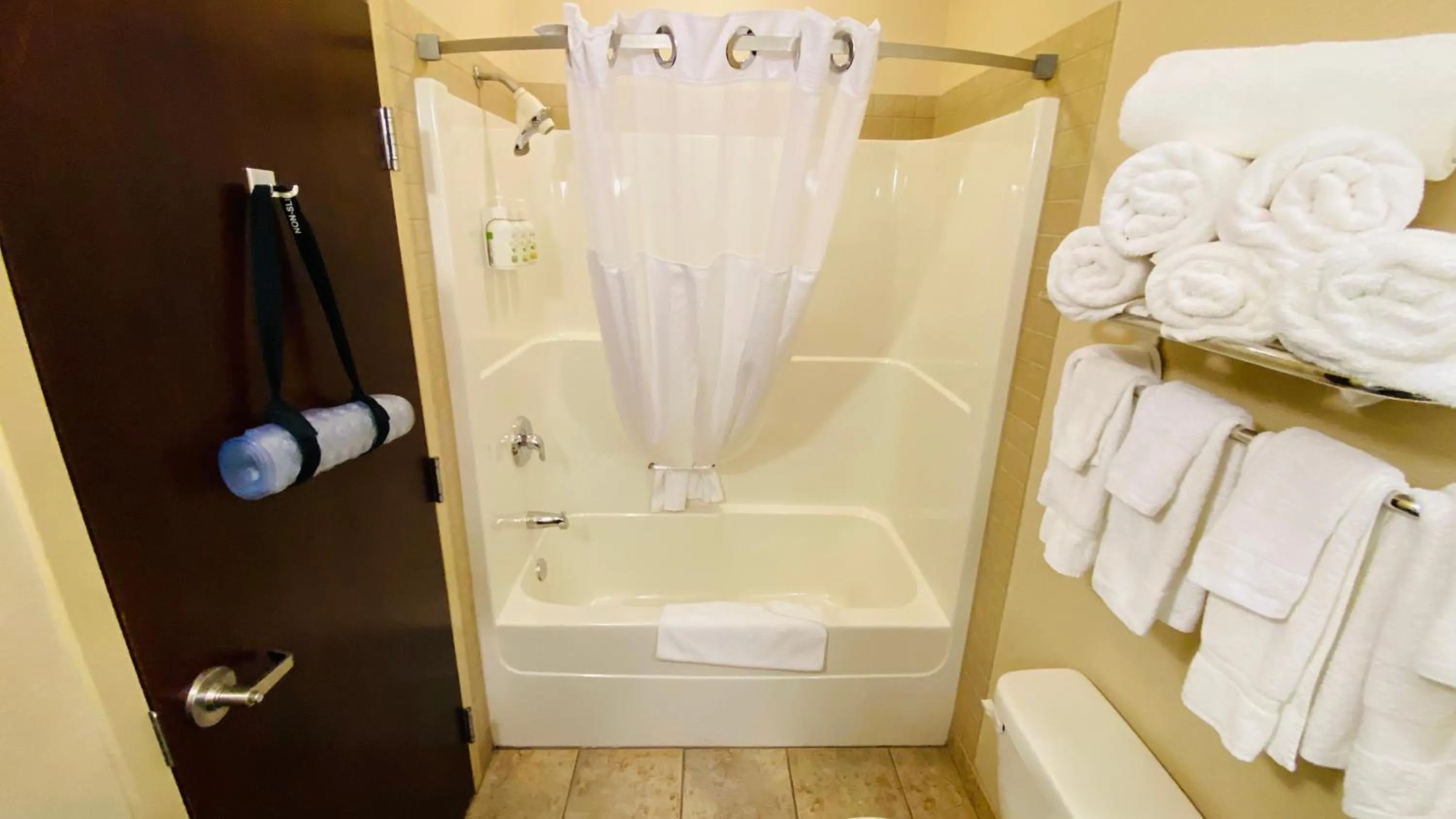 Shower in Ramada by Wyndham Westlock