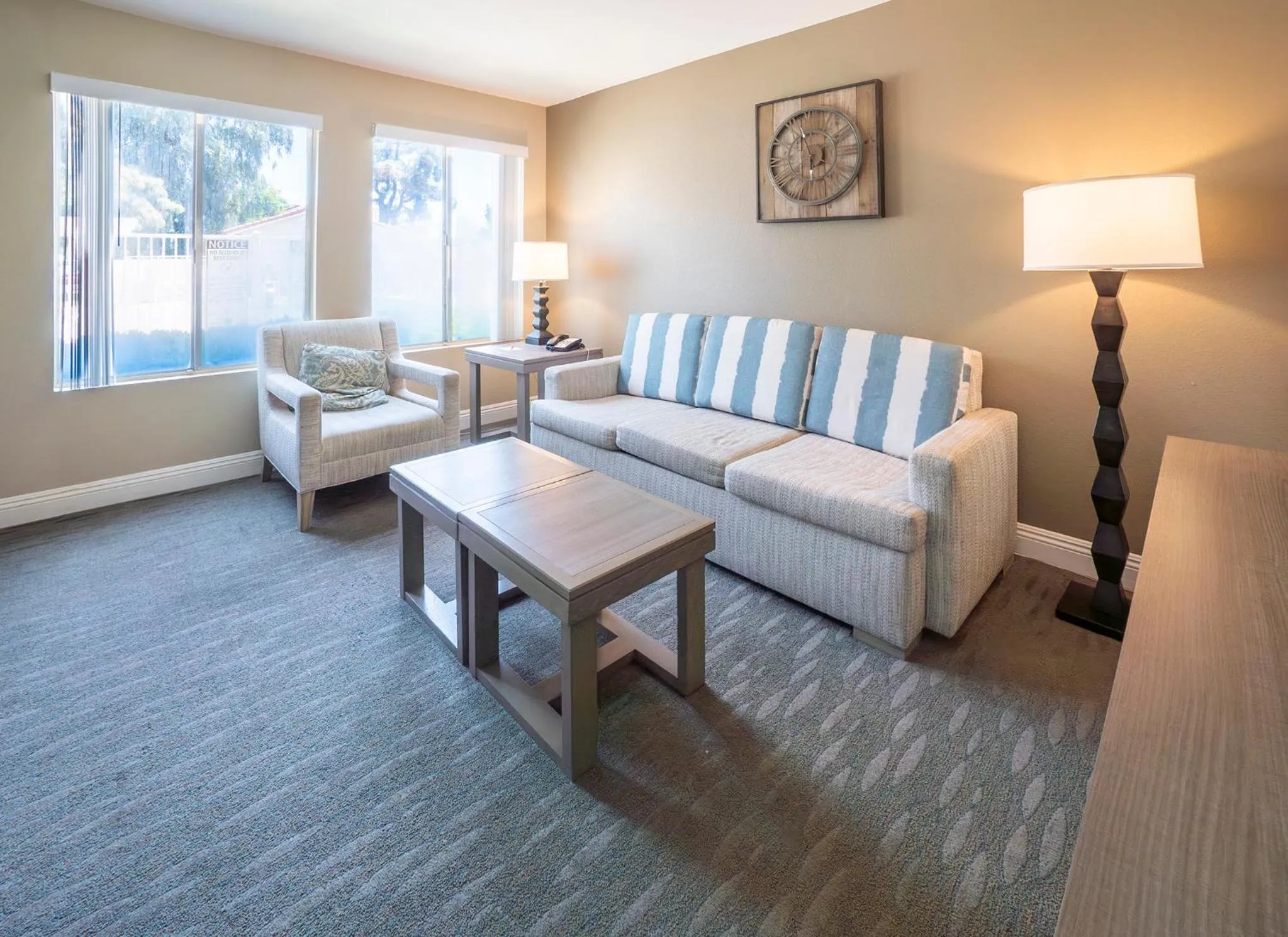 Living room in Indian Palms Vacation Club