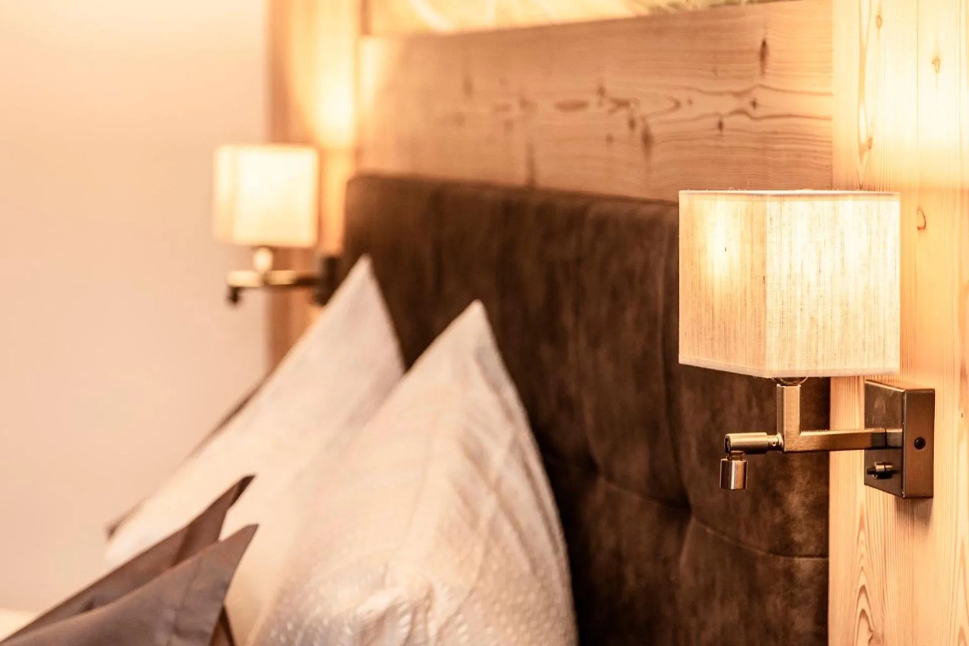 Bed in Luxury Chalet Plazola