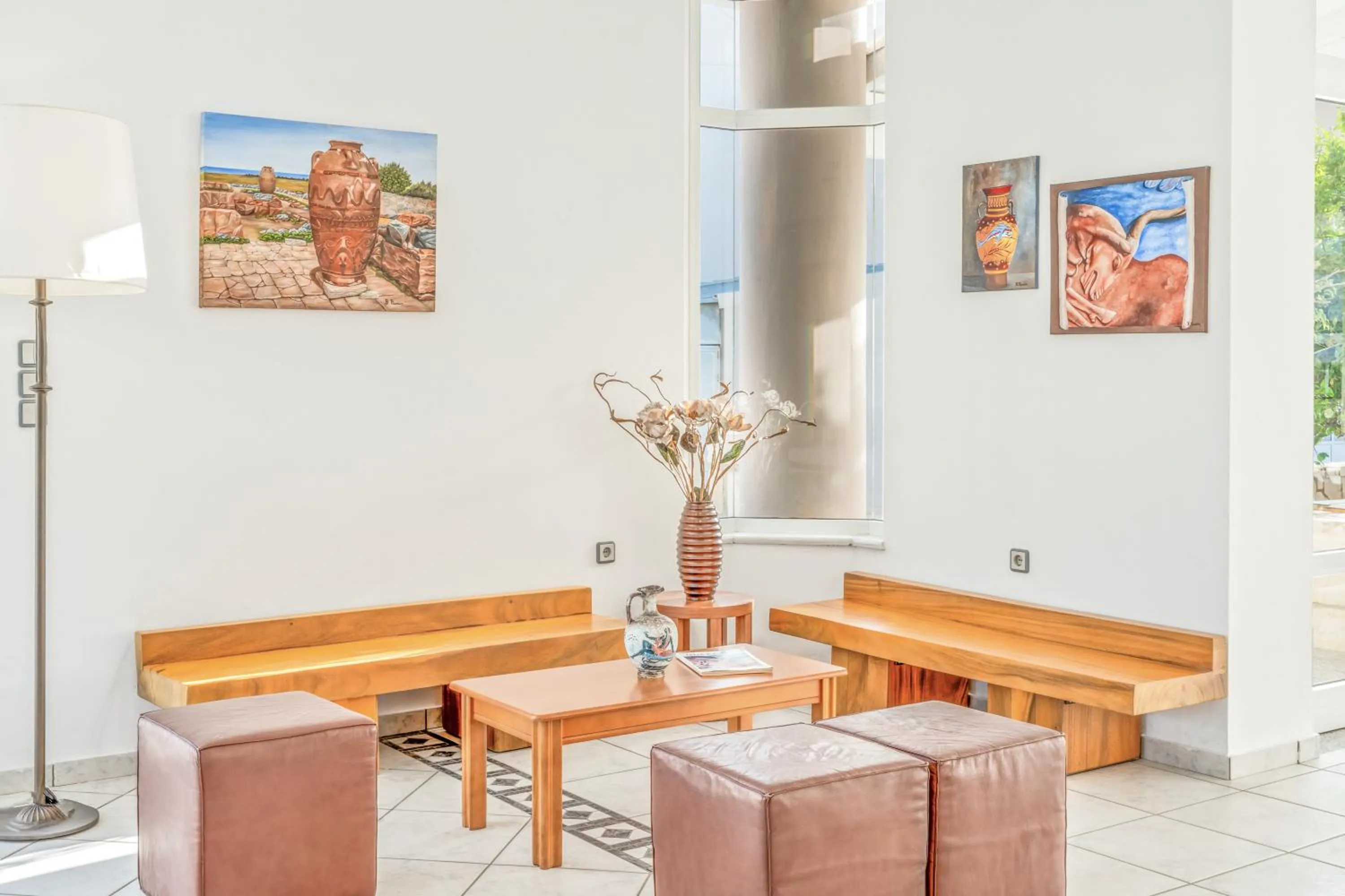 Lobby or reception in Maria Rousse