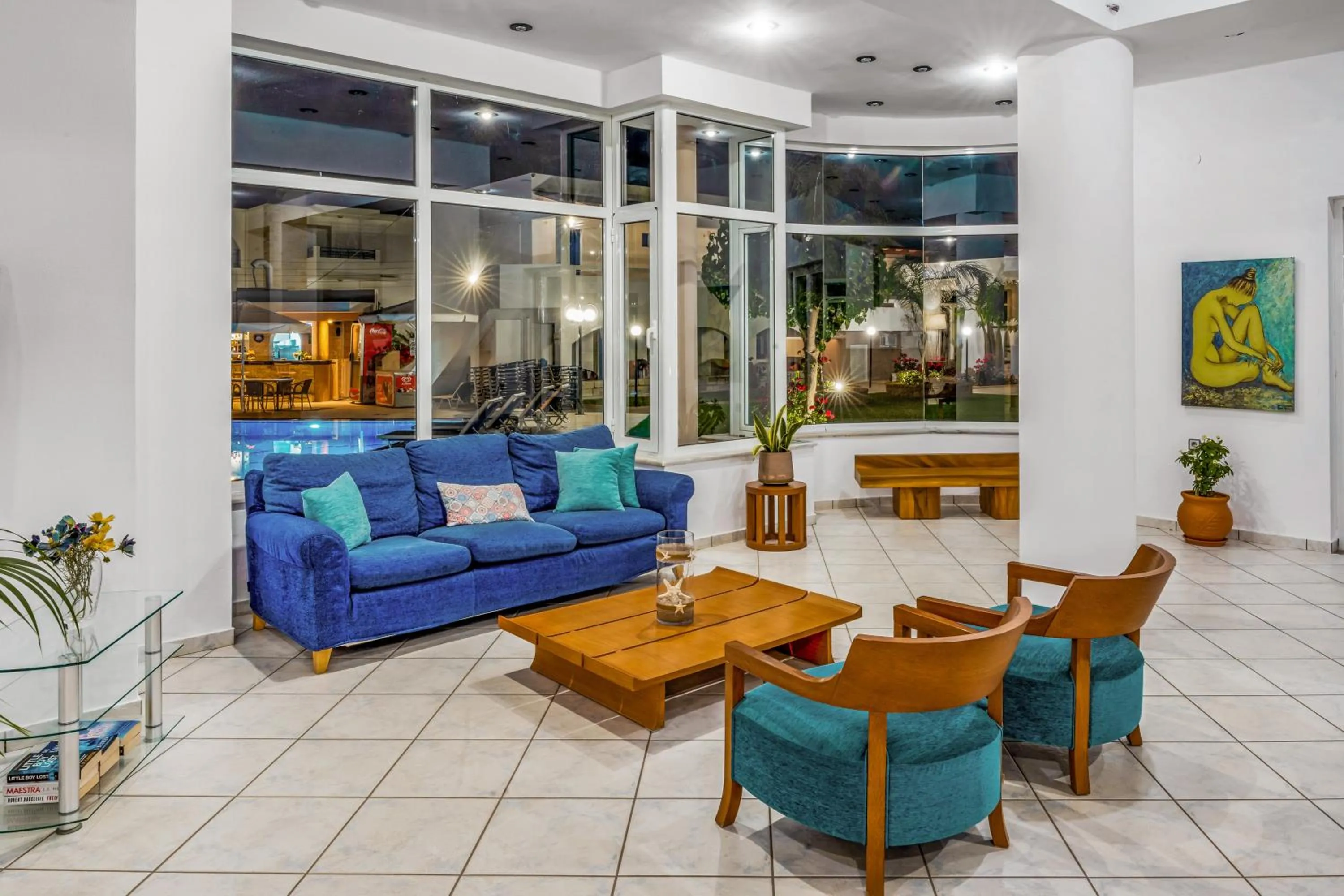 Lobby or reception in Maria Rousse