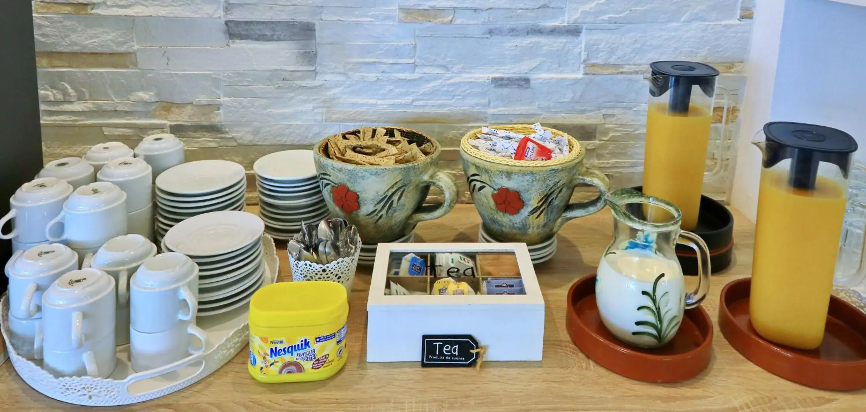 Buffet breakfast in Maria Rousse Buffet breakfast in Maria Rousse