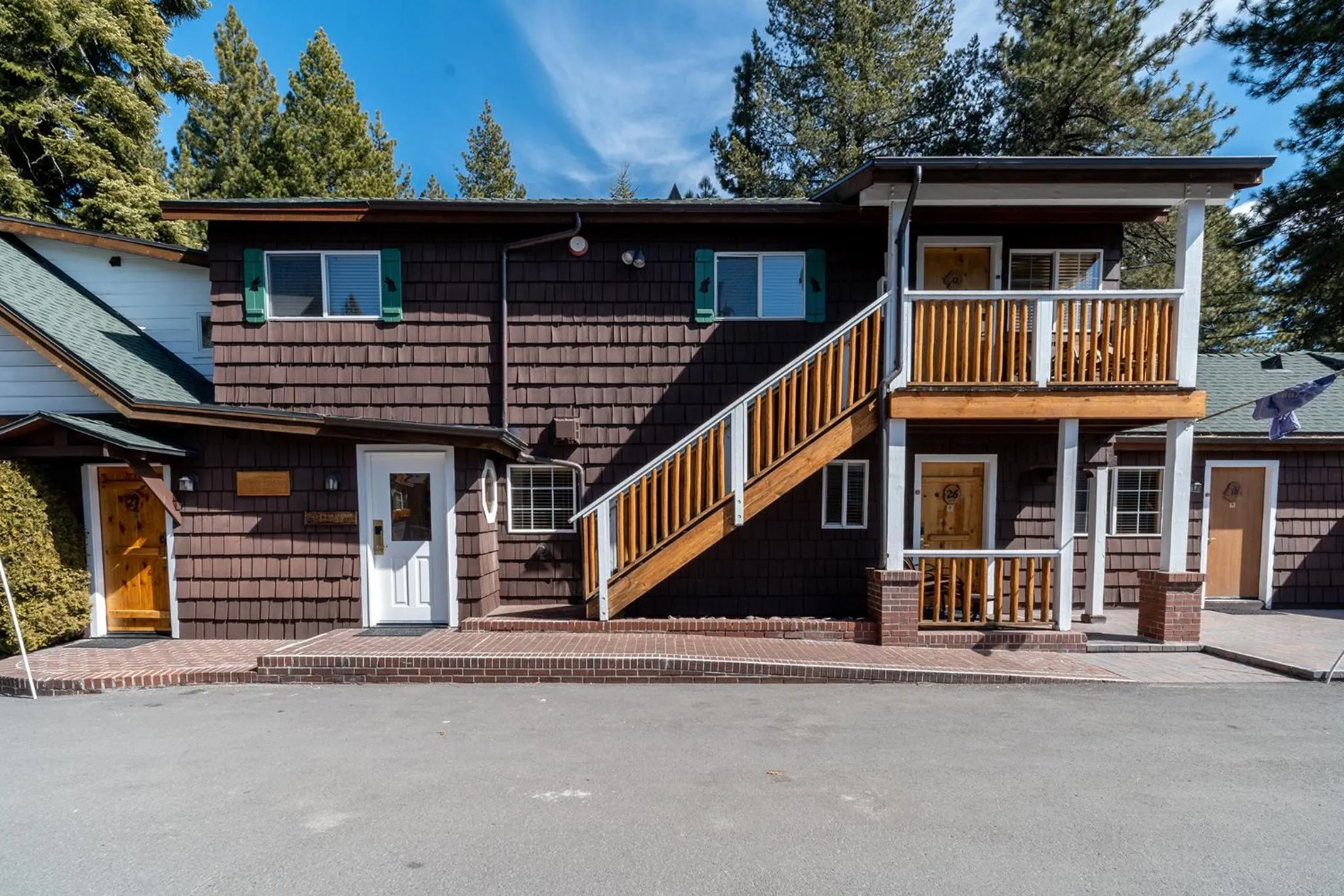 Property building in Red Wolf Lakeside Lodge