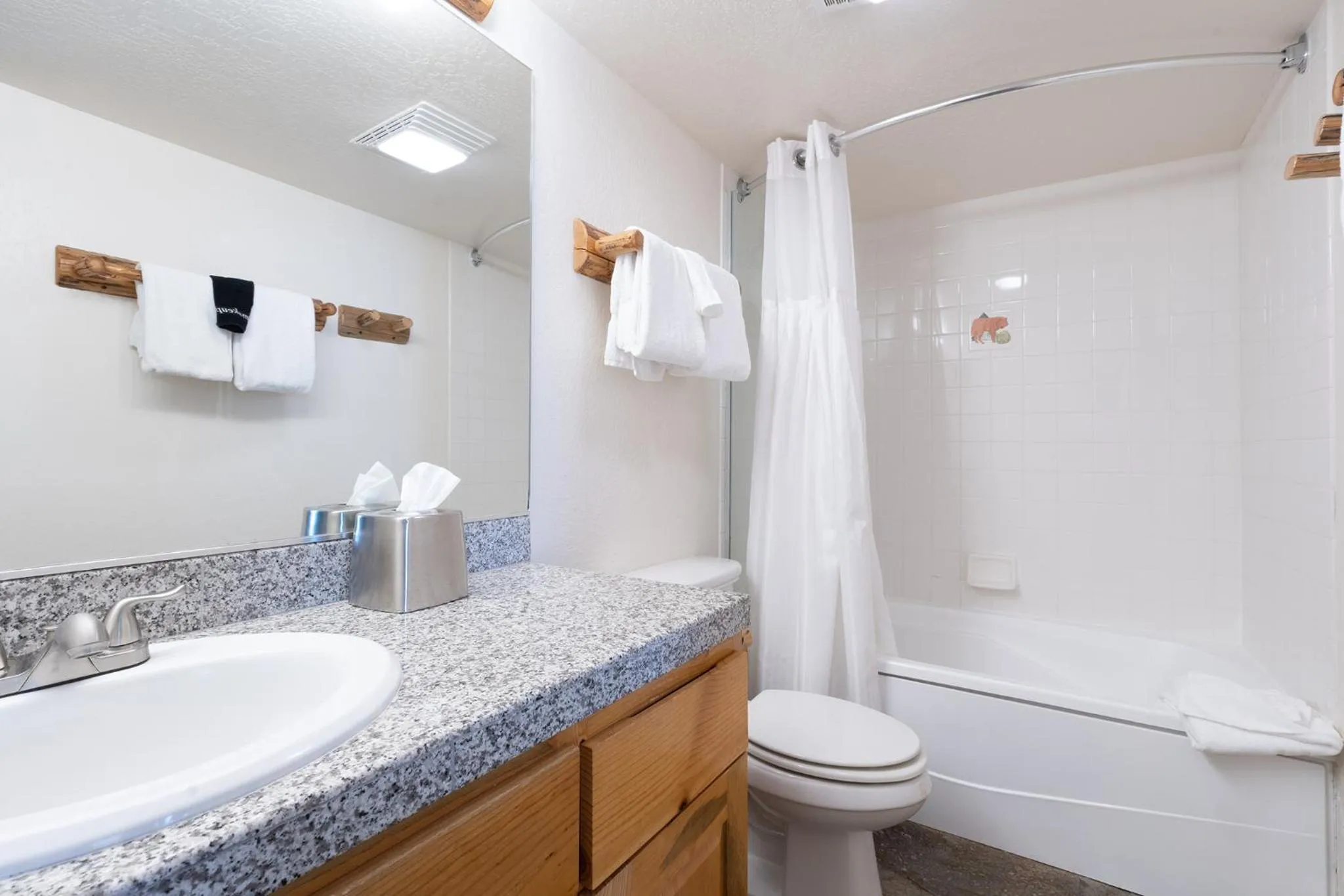 Bathroom in Red Wolf Lodge at Olympic Valley