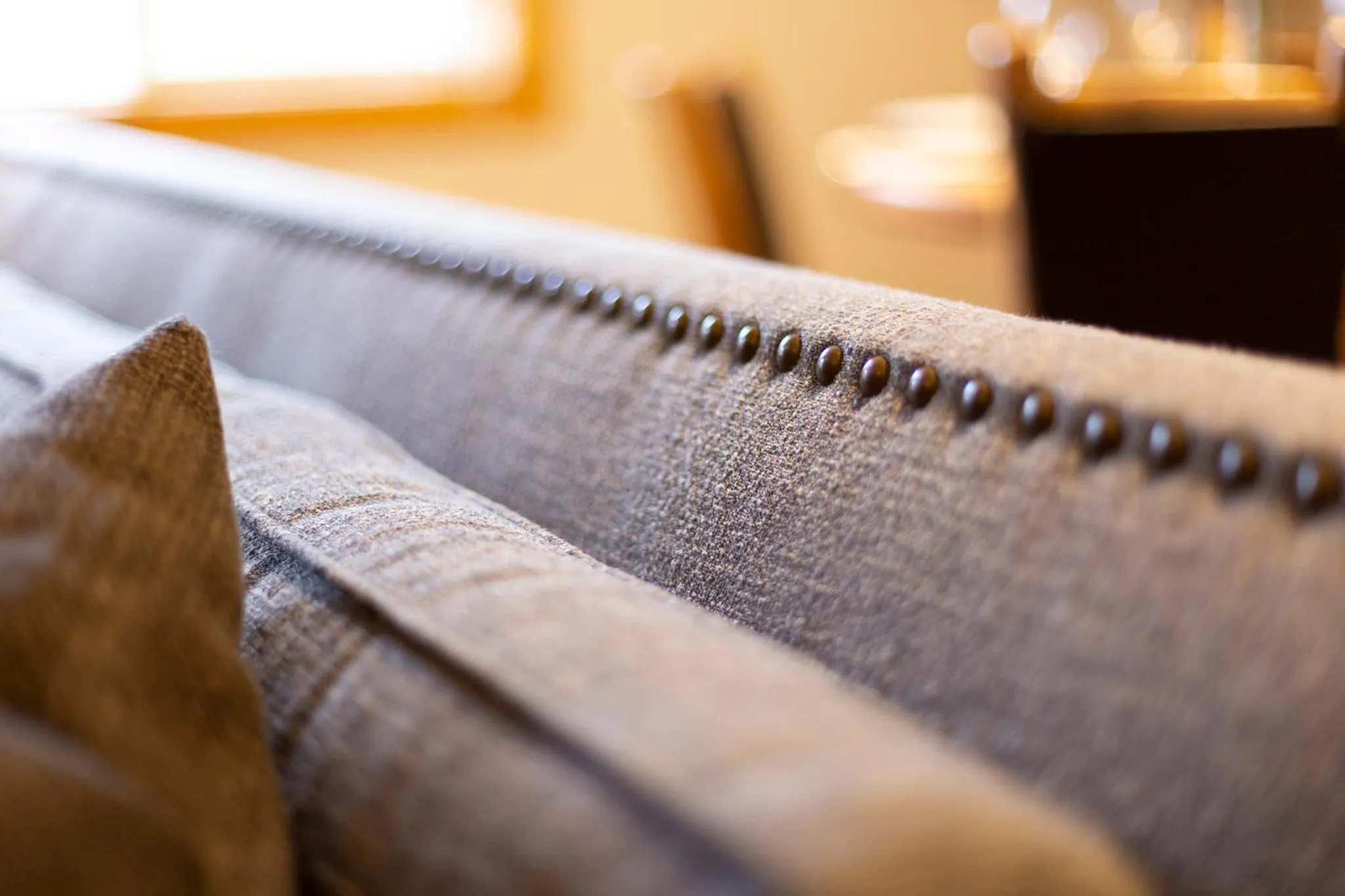 Living room in Red Wolf Lodge at Olympic Valley