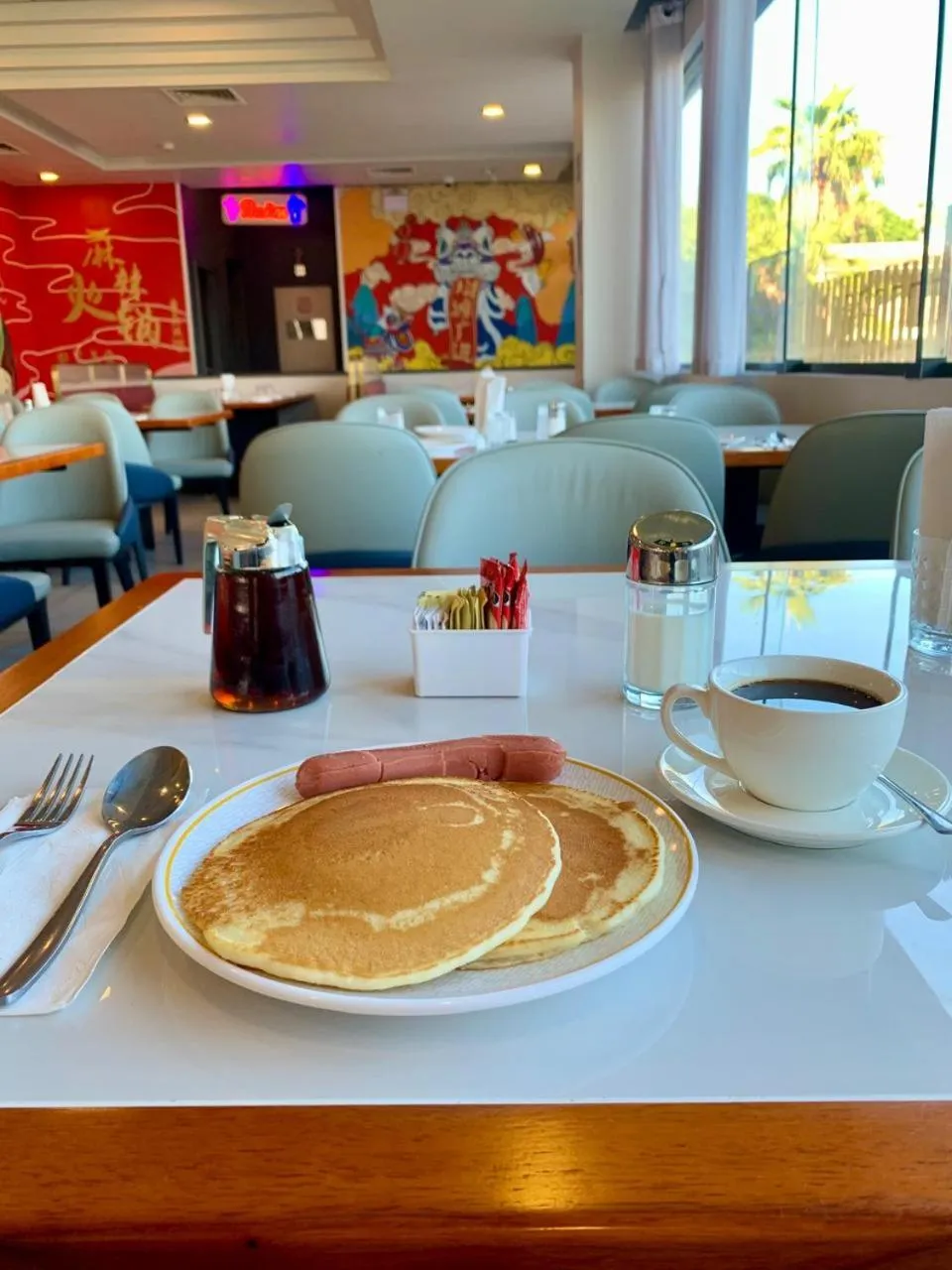 Breakfast in Hotel Colonial Mexicali