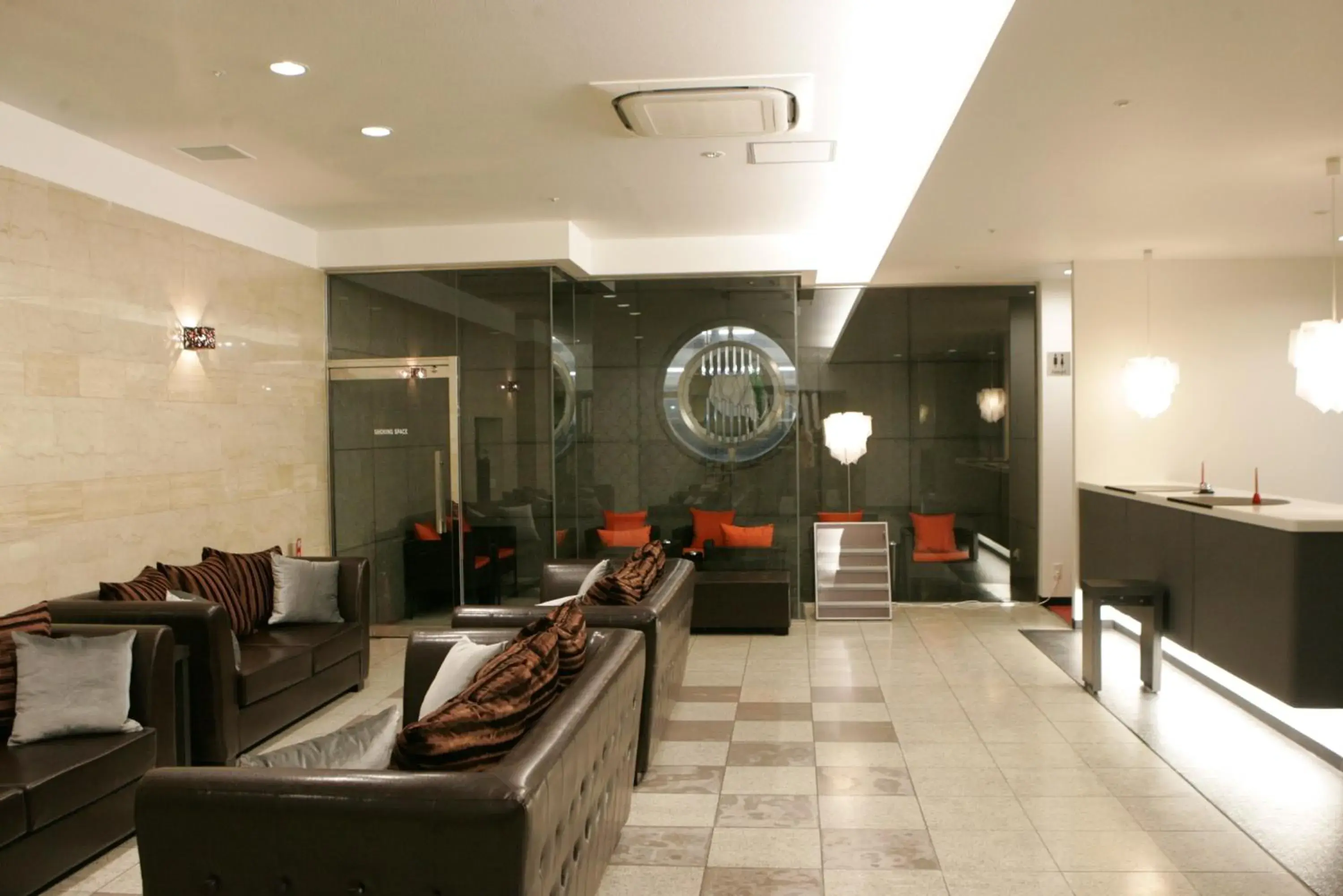 Lobby or reception in Green Rich Hotel Nishitetsu Ohashi Ekimae Lobby or reception in Green Rich Hotel Nishitetsu Ohashi Ekimae