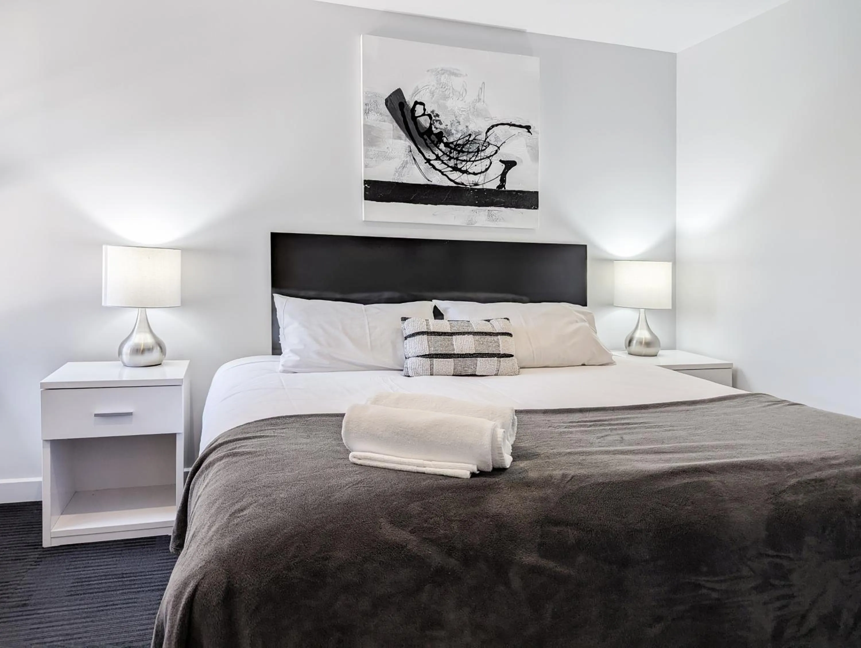 Bed in Apartments on Chapman