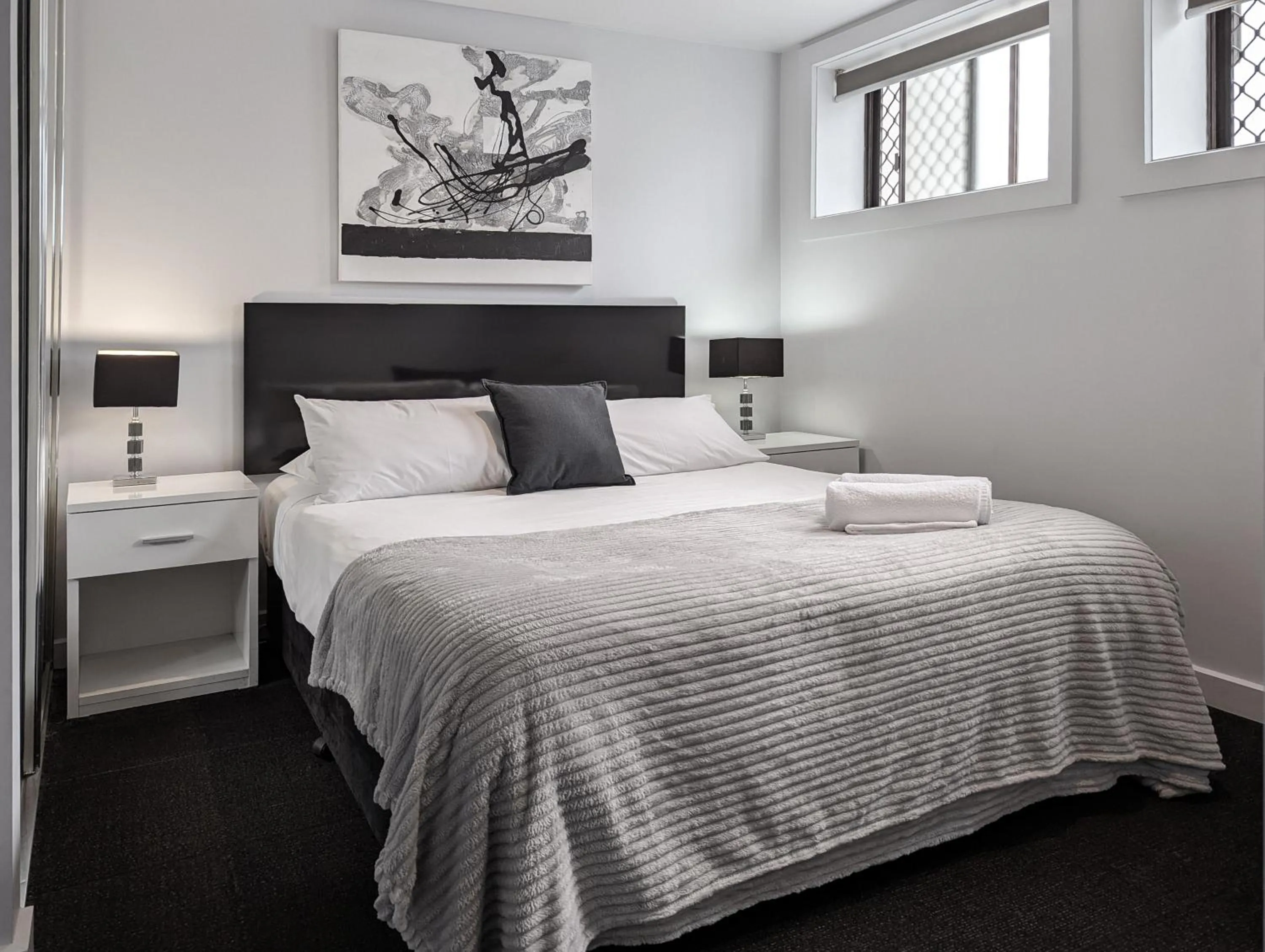 Bed in Apartments on Chapman